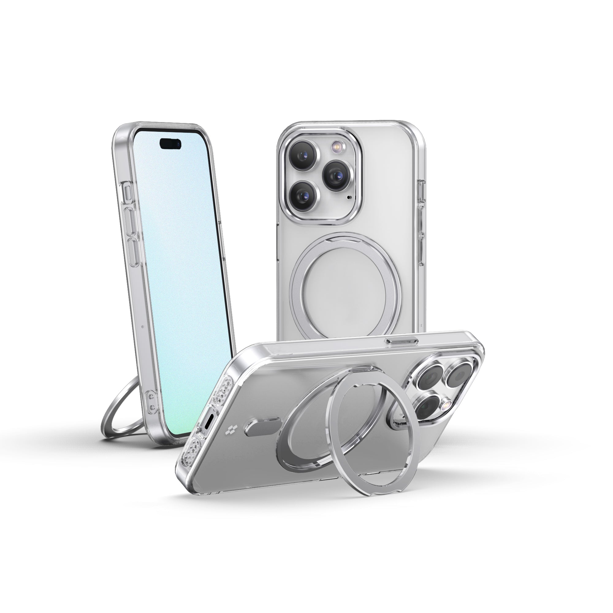 iPhone 15 Pro / Pro Max / 15 / 15 Plus Case: Mag+ Clear