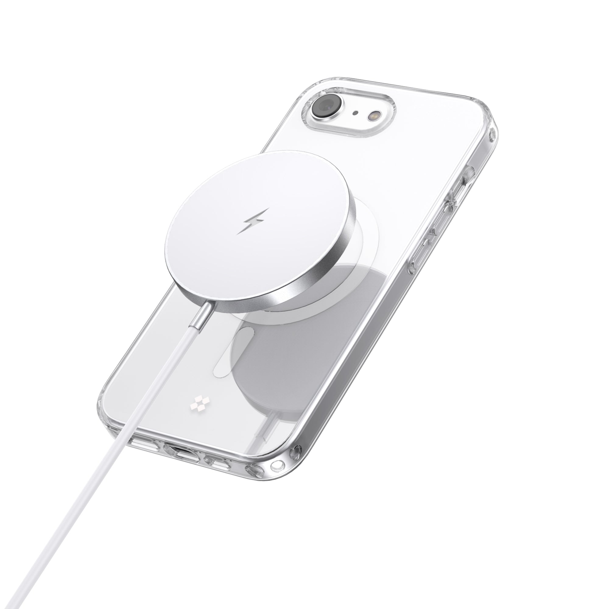 Casestudi 16e Explorer Case featuring a built-in magnetic ring, ensuring strong MagSafe compatibility. Perfect for seamless wireless charging and secure attachment to magnetic accessories for added convenience.