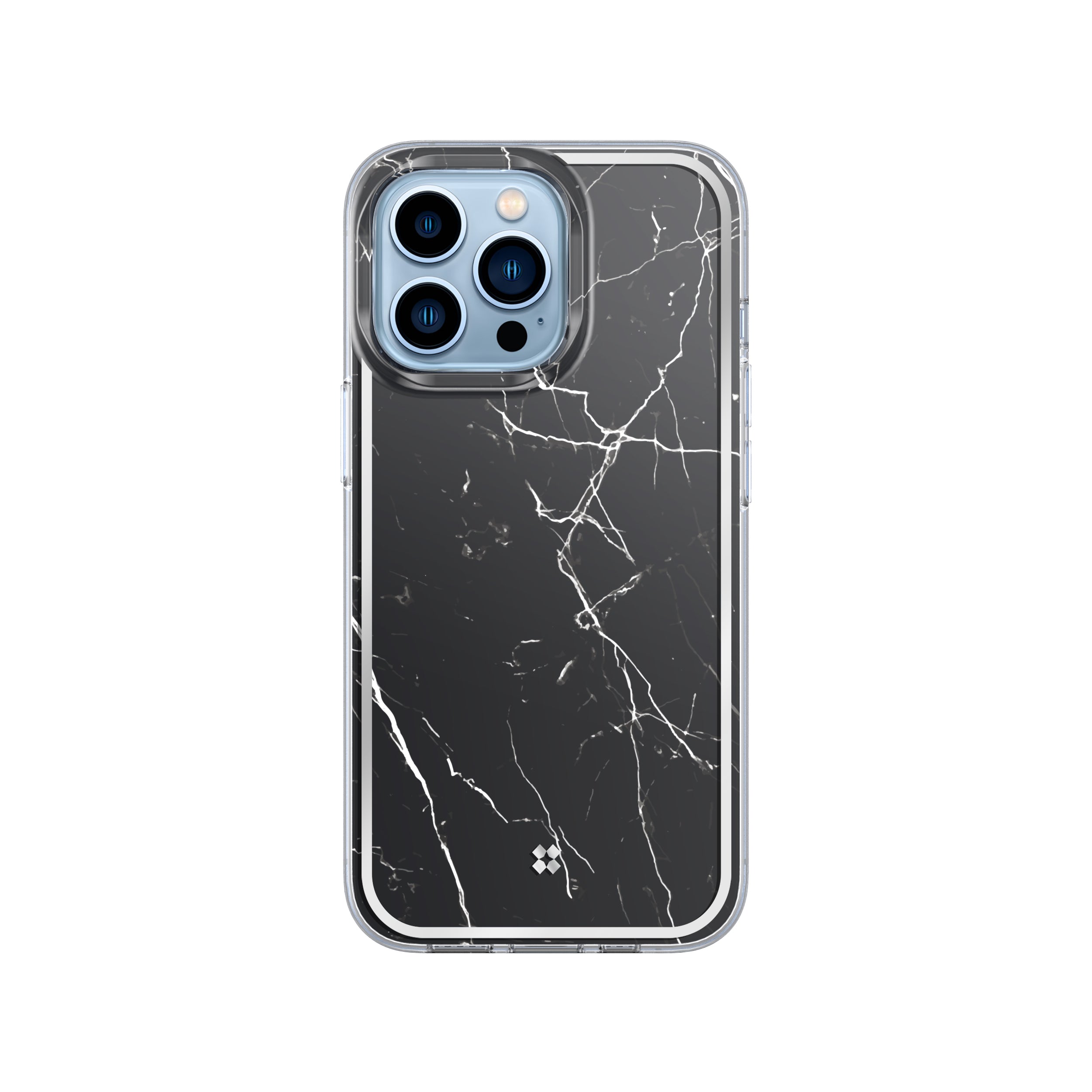 IPHONE 13 PRO MAX / 13 PRO / 13 CASE: PRISMART MARBLE BLACK