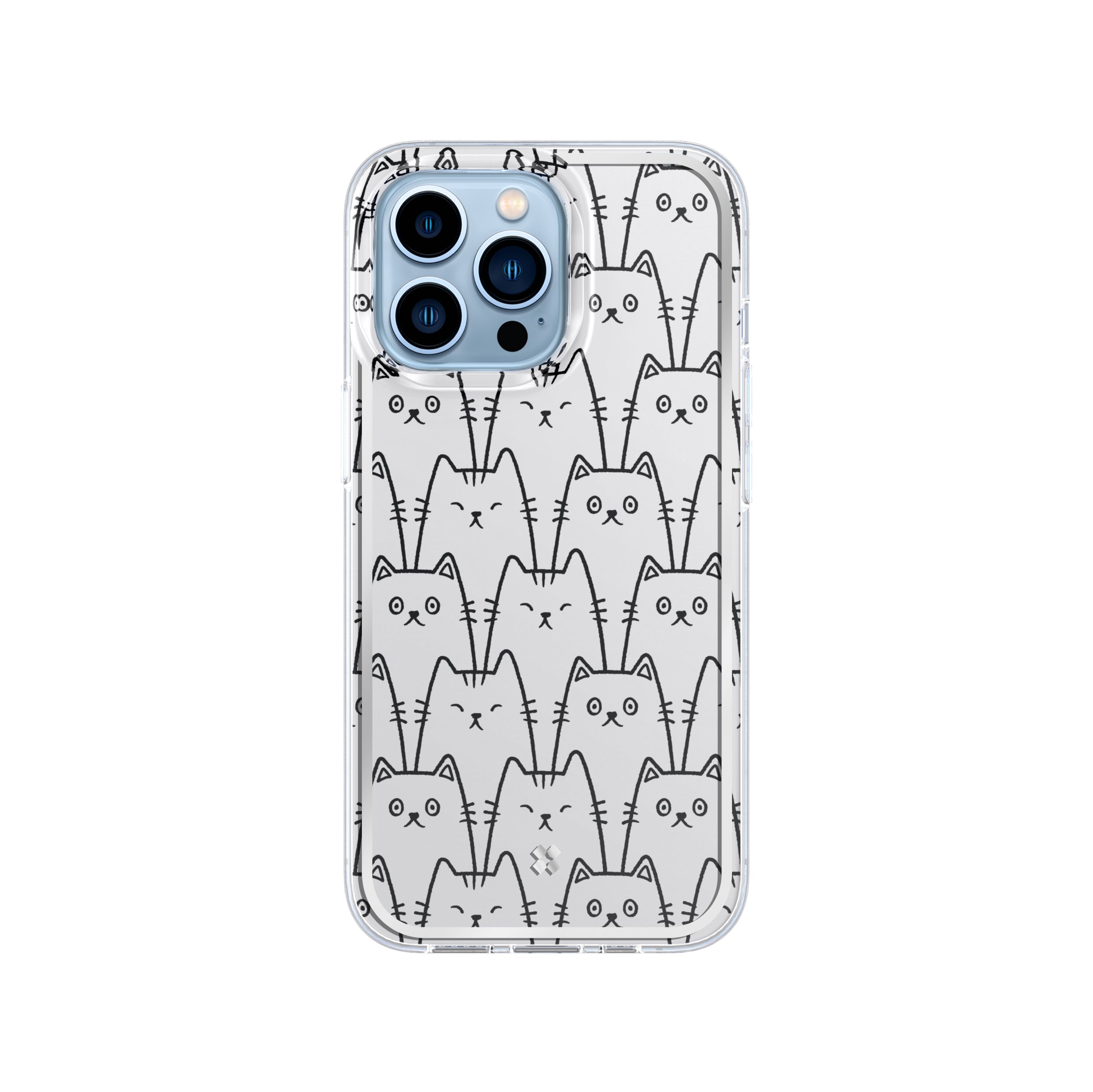 IPHONE 13 PRO MAX / 13 PRO / 13 CASE: CAST WHITE CAT