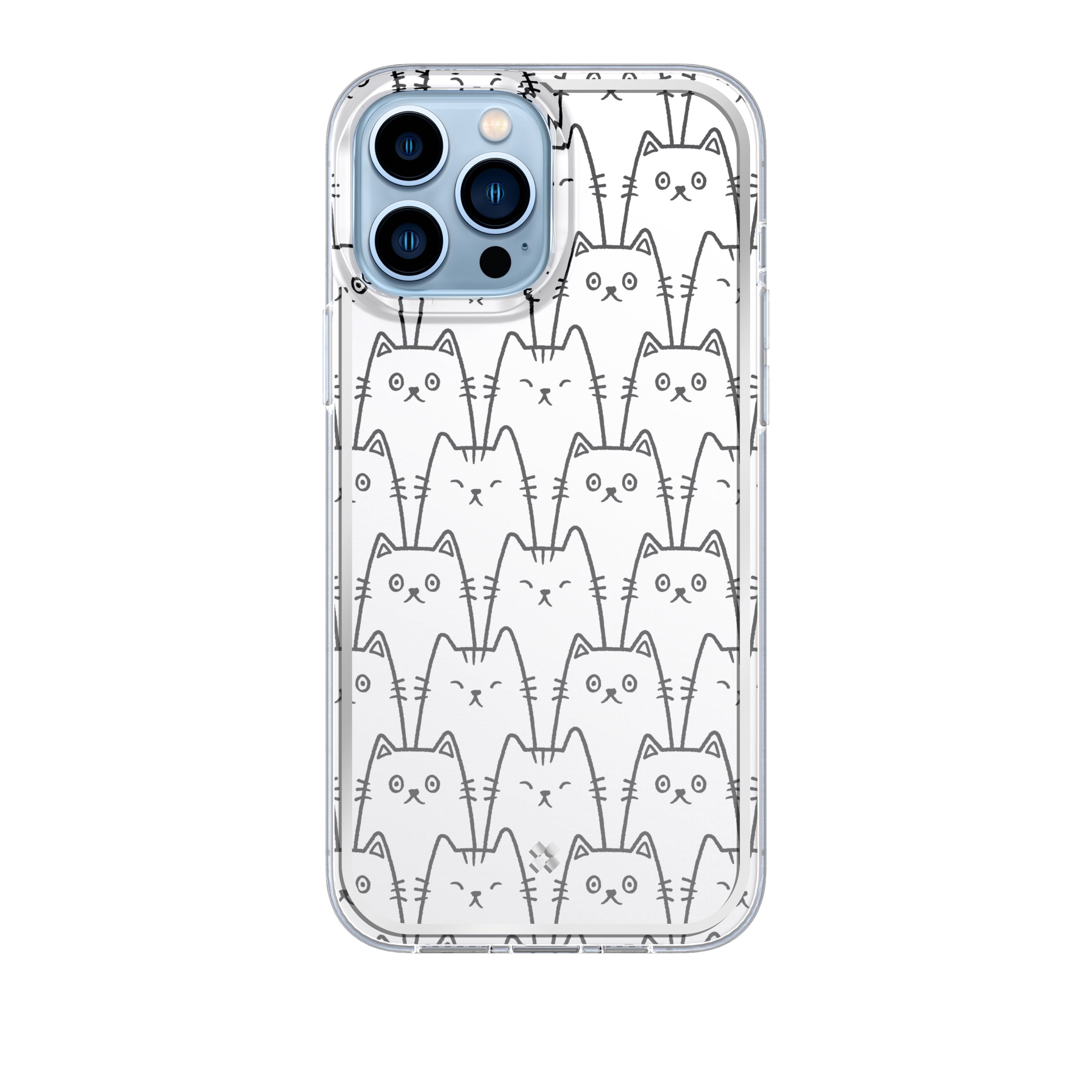 IPHONE 13 PRO MAX / 13 PRO / 13 CASE: CAST WHITE CAT