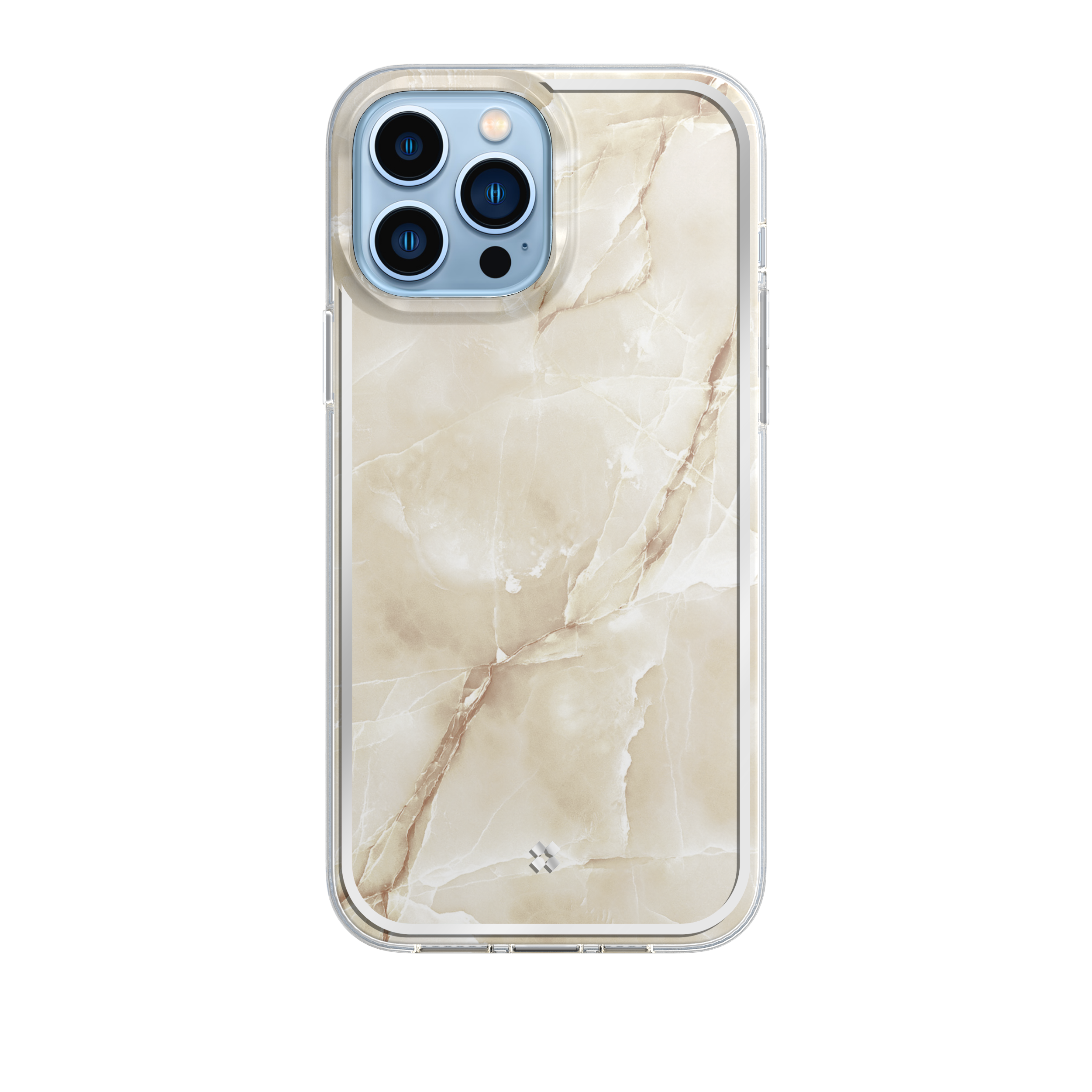 IPHONE 13 PRO MAX / 13 PRO / 13 CASE: PRISMART MARBLE KHAKI