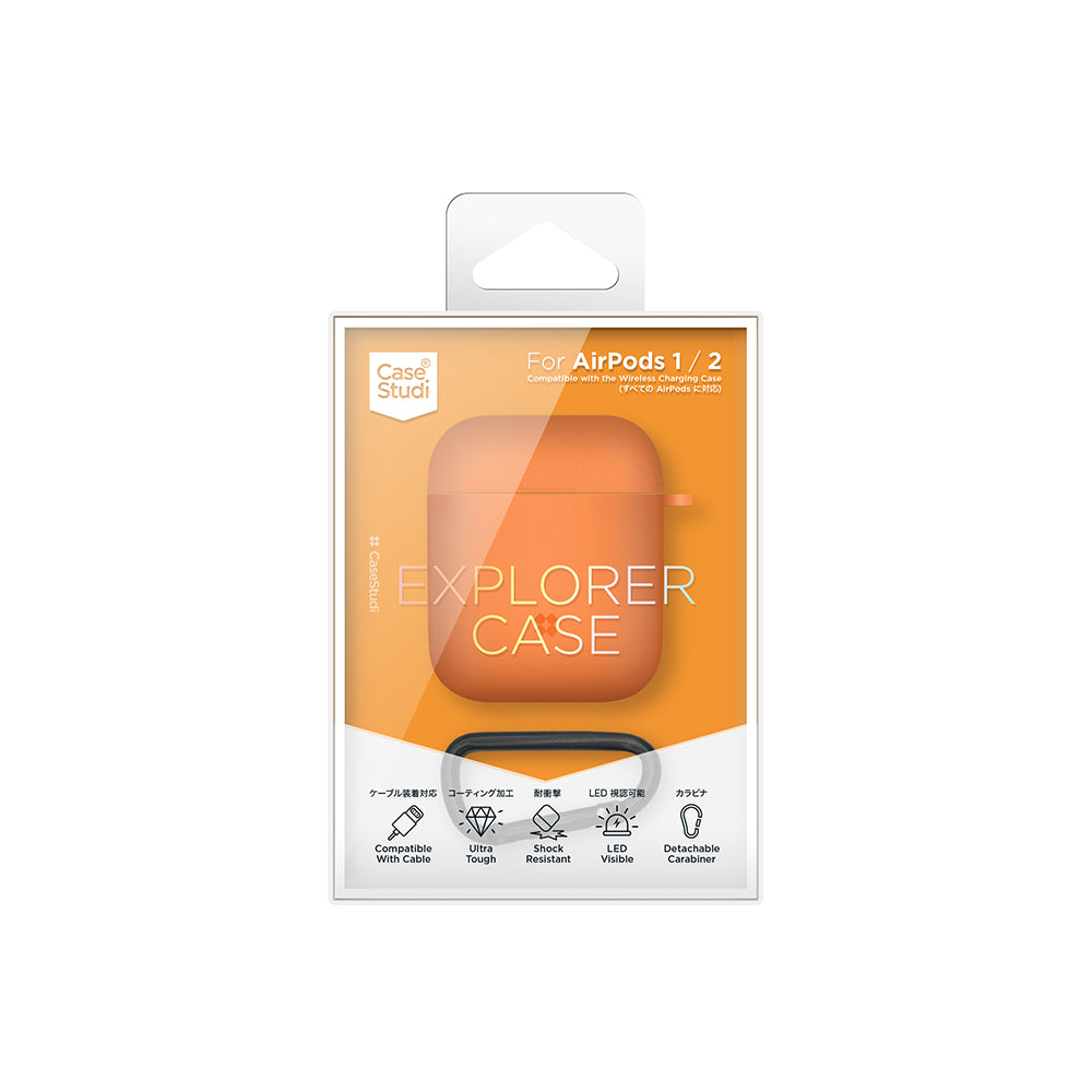 AIRPODS EXPLORER CASE: SHOCKING ORANGE