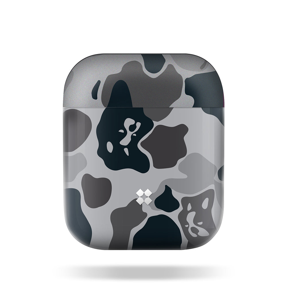 CASESTUDI X SOCCER JUNKY AIRPODS ケース: FCSJ ダックハント ブラック