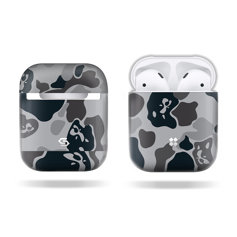 CASESTUDI X SOCCER JUNKY AIRPODS ケース: FCSJ ダックハント ブラック