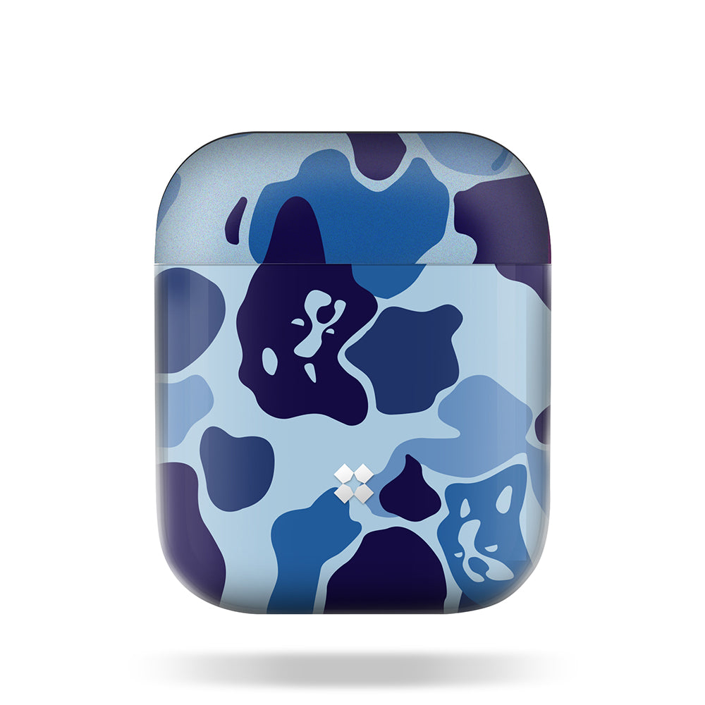 CASESTUDI X SOCCER JUNKY AIRPODS ケース: FCSJ ダックハント ネイビー