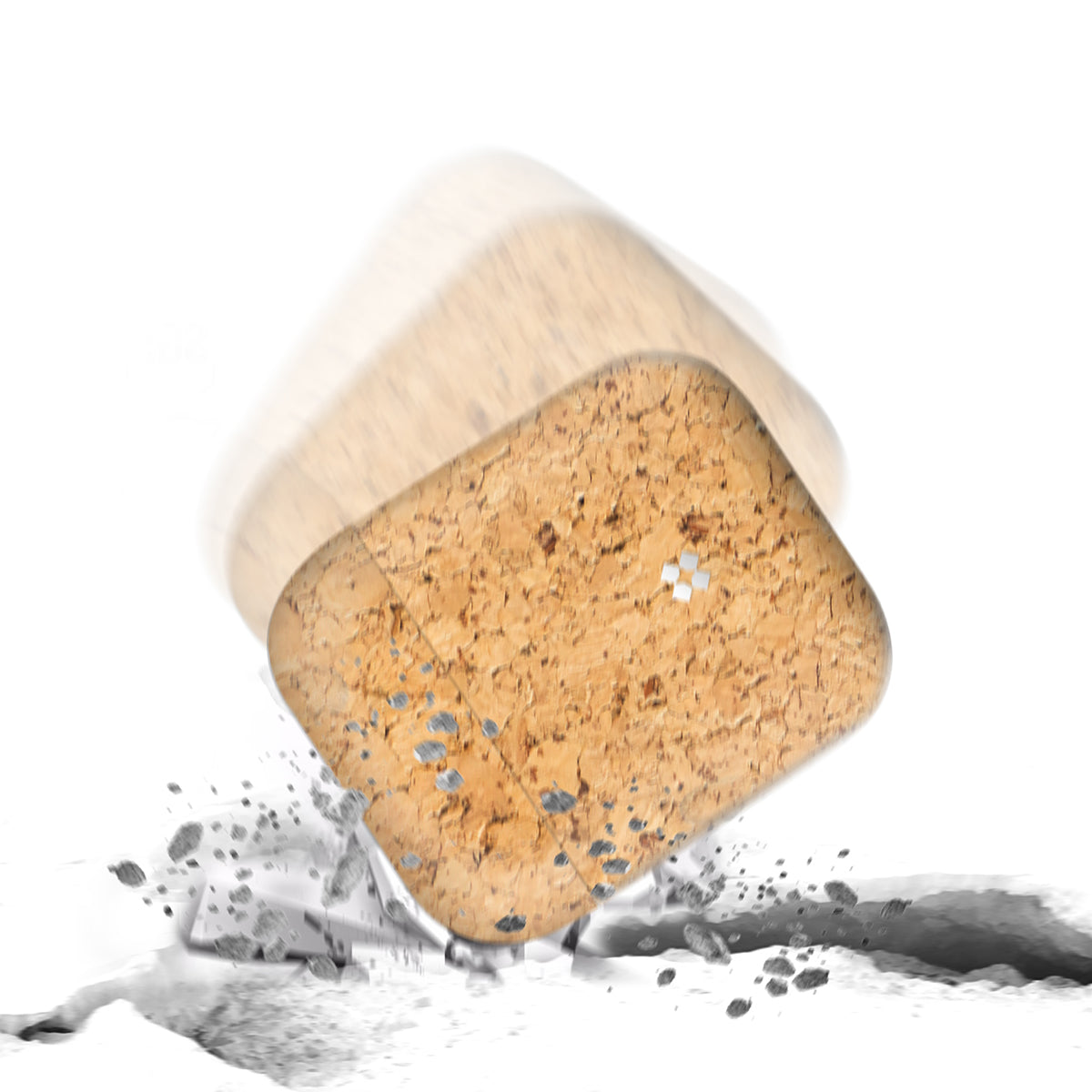 AIRPODS PRISMART CASE: CORKWOOD GRAIN