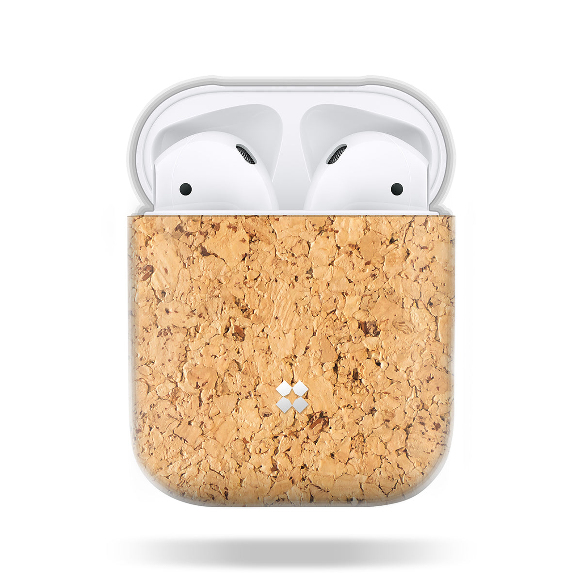 AIRPODS PRISMART CASE: CORKWOOD GRAIN