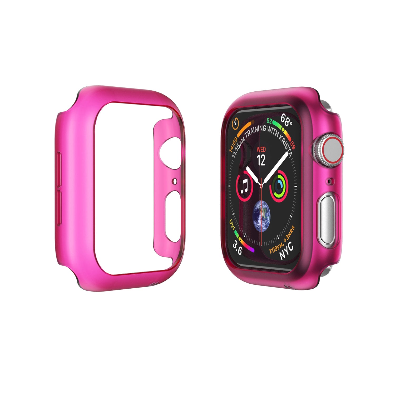APPLE WATCH (44mm) EXPLORER CASE: SHOCKING PINK Series 6/5/4/SE
