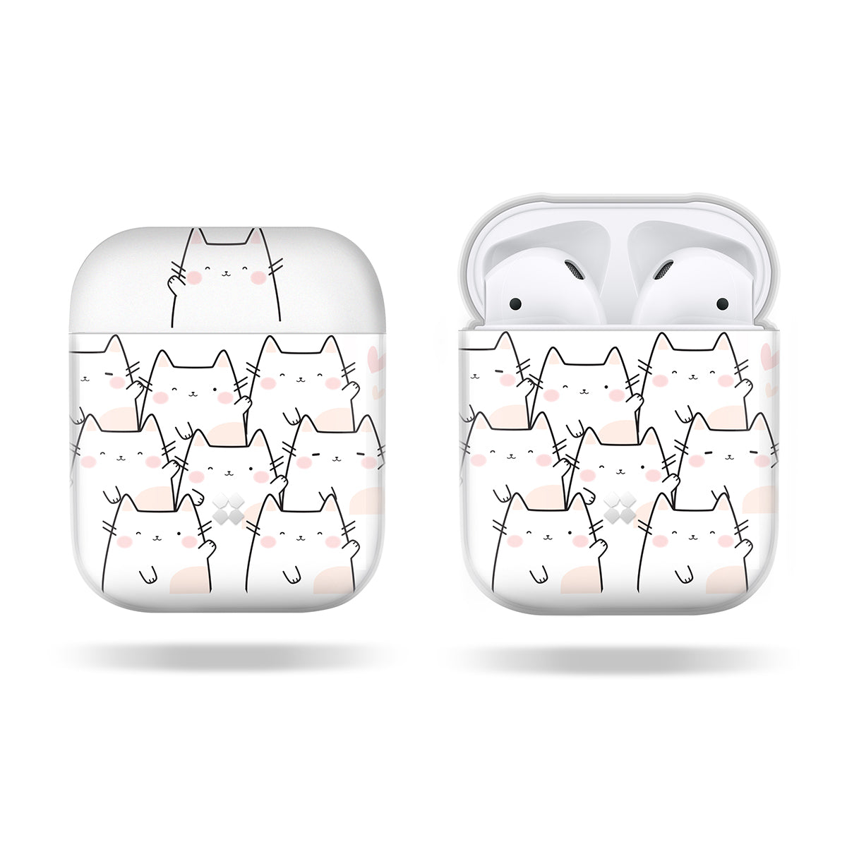 AIRPODS PRISMART CASE: WHITE CAT
