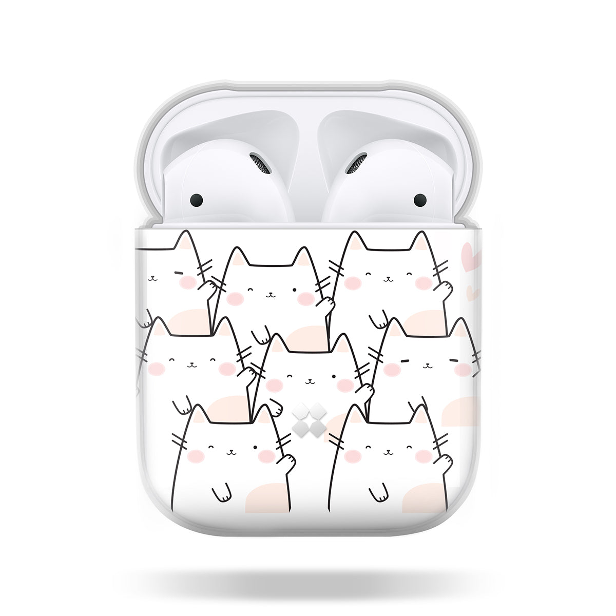 AIRPODS PRISMART CASE: WHITE CAT