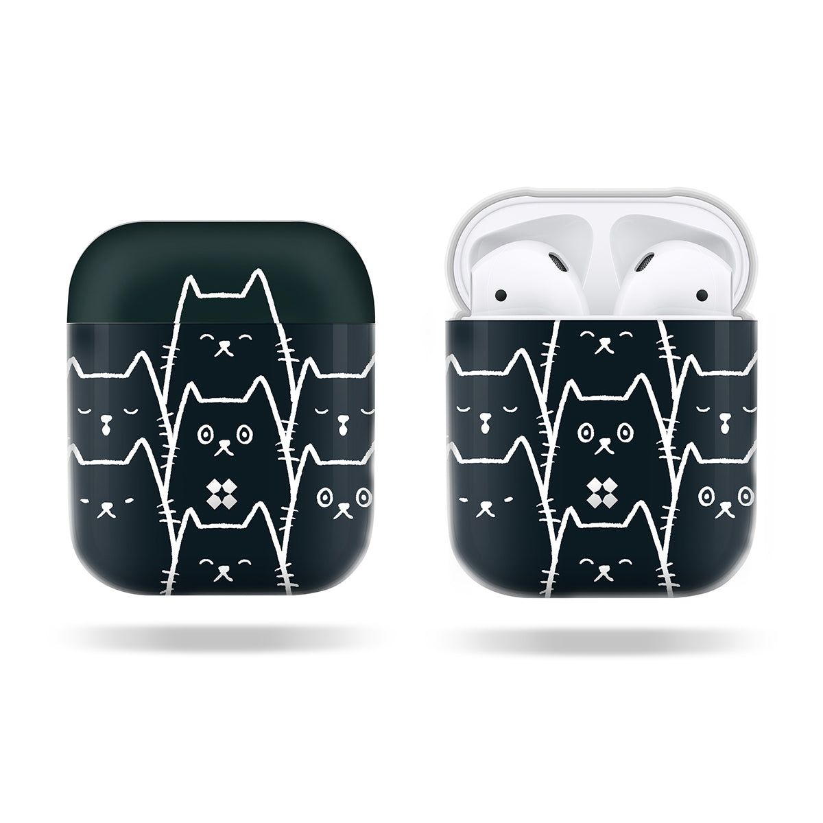 AIRPODS PRISMART CASE: BLACK CAT