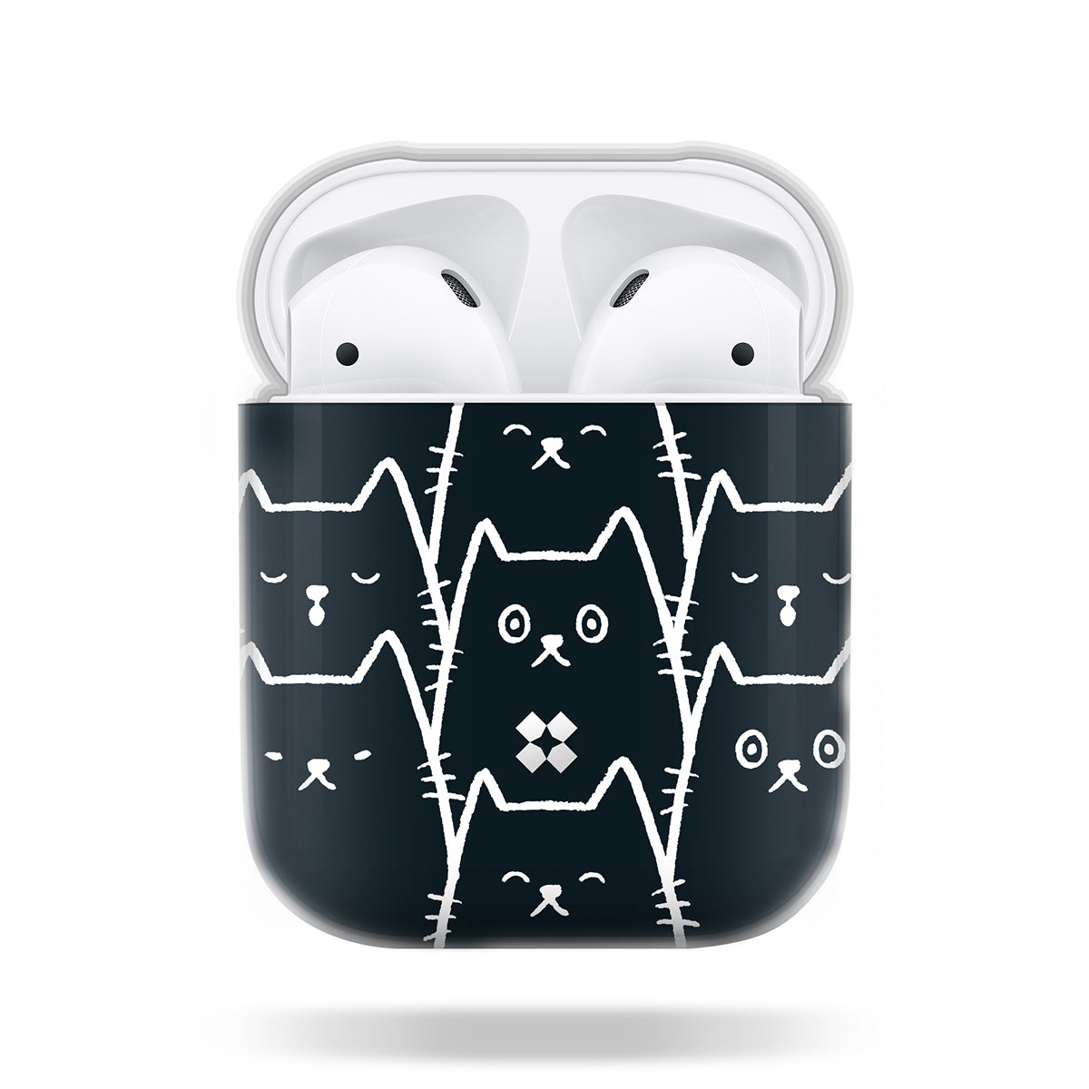 AIRPODS PRISMART CASE: BLACK CAT