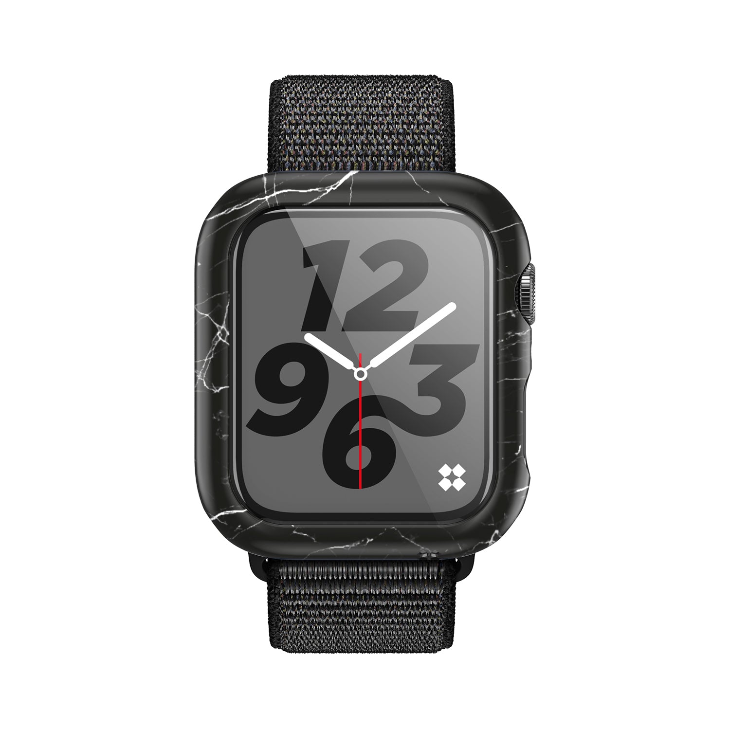 APPLE WATCH (44mm) PRISMART CASE: MARBLE BLACK Series 6/5/4/SE