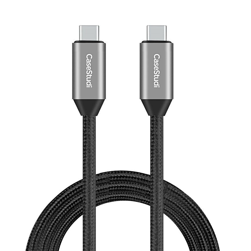 5A TYPE-C CABLE: BALLISTIC BLACK 1M