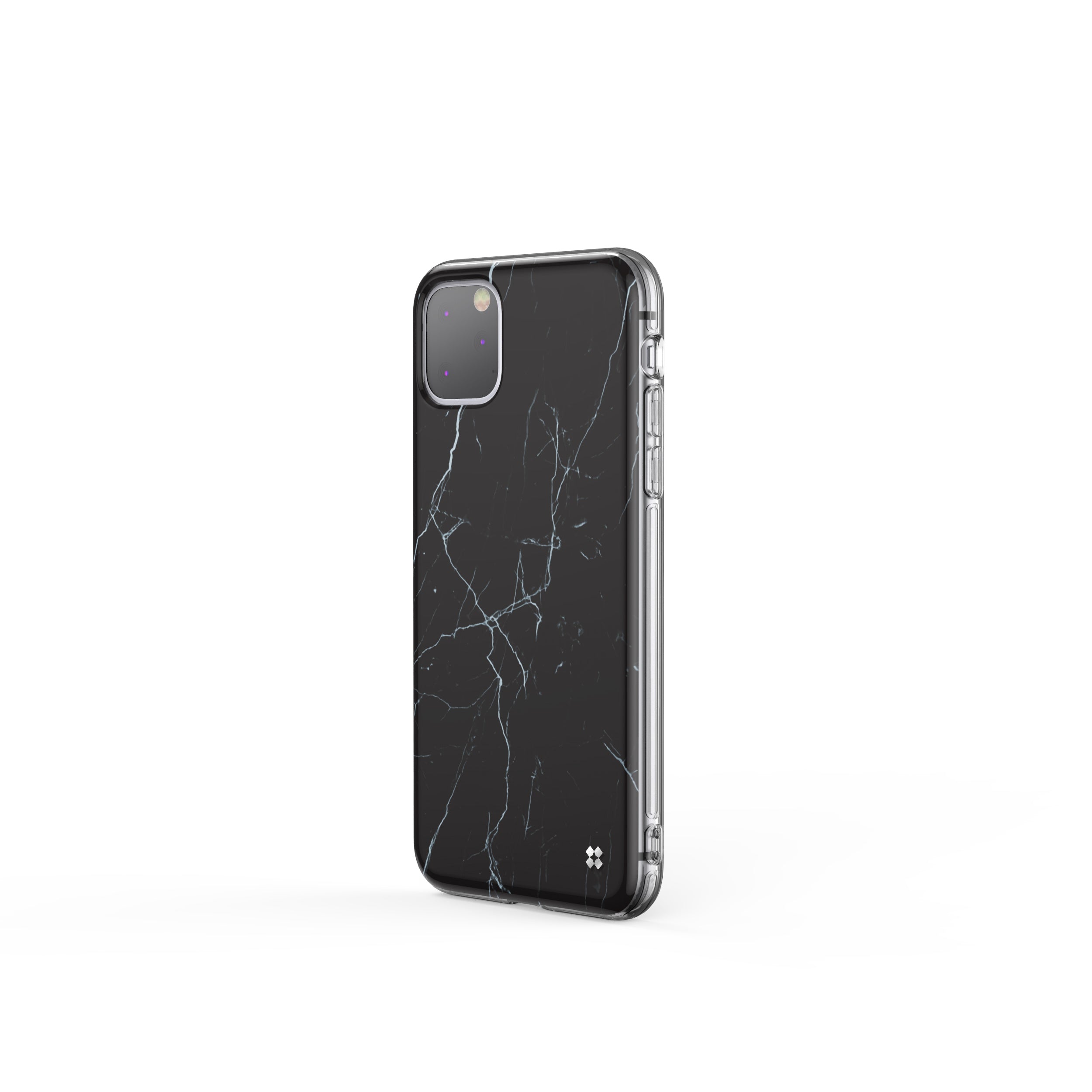iPhone 11 PRO MAX プリスマートケース: マーブルブラック