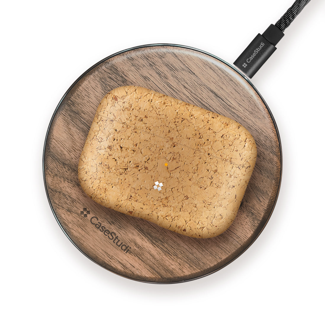 AIRPODS PRO プリスマートケース: コルクウッドグレイン
