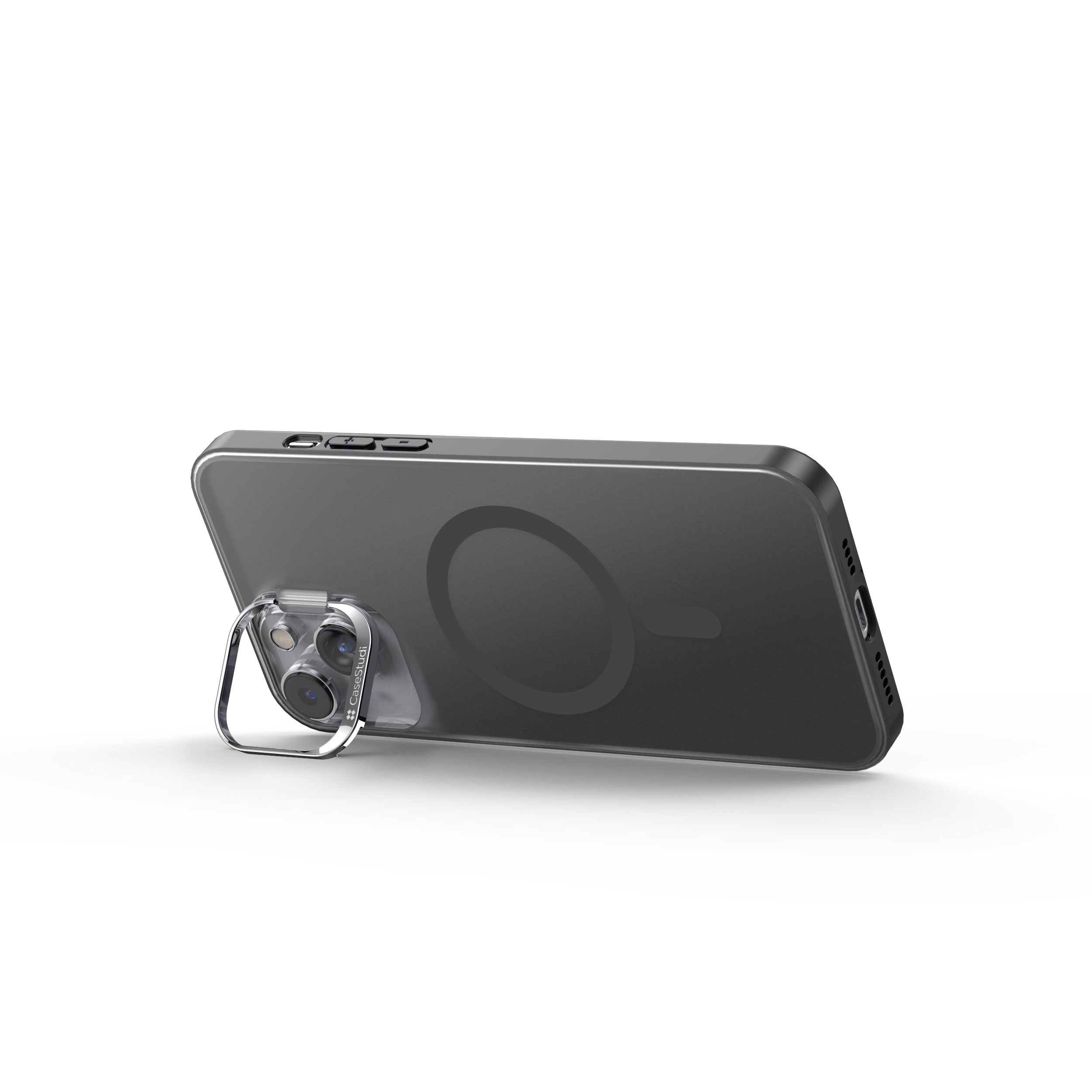 iPhone 14 Pro / Pro Max / 14 / 14 Plus Case: Ring+ Black (MagSafe)