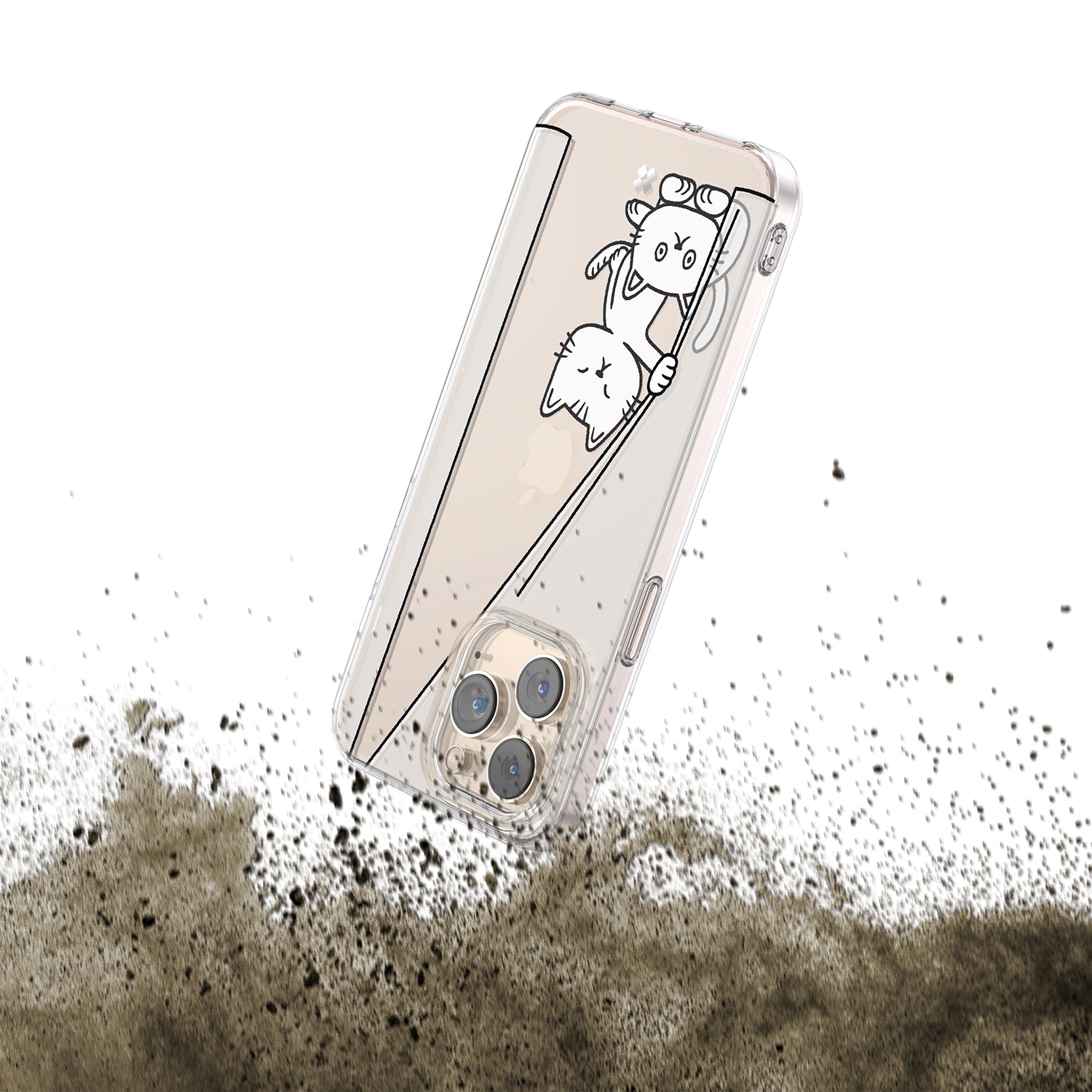 iPhone 14 Pro / Pro Max / 14 / 14 Plus Case: Cast Peeping Cat