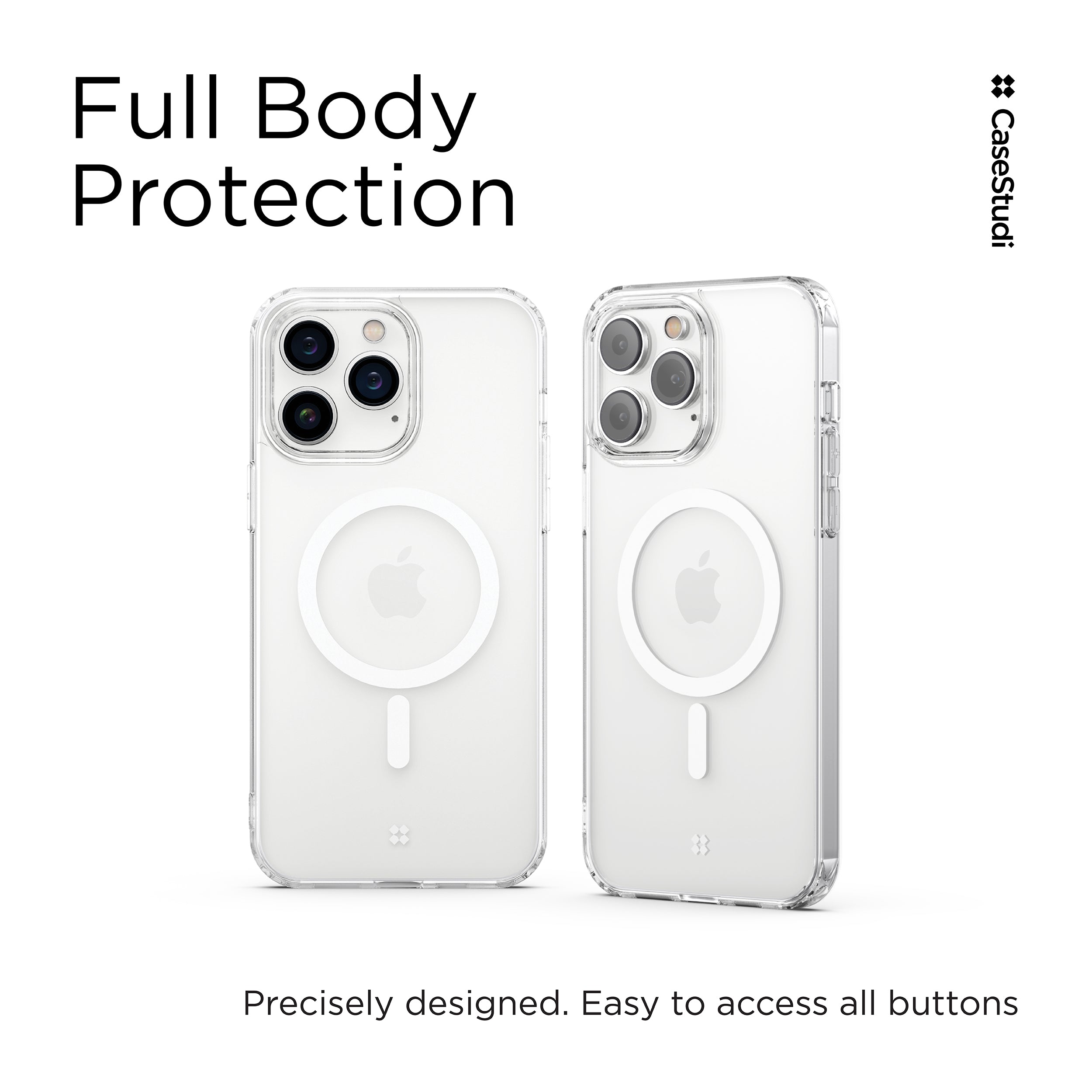 iPhone 14 Pro / Pro Max / 14 / 14 Plus Case: Explorer Clear (MagSafe)