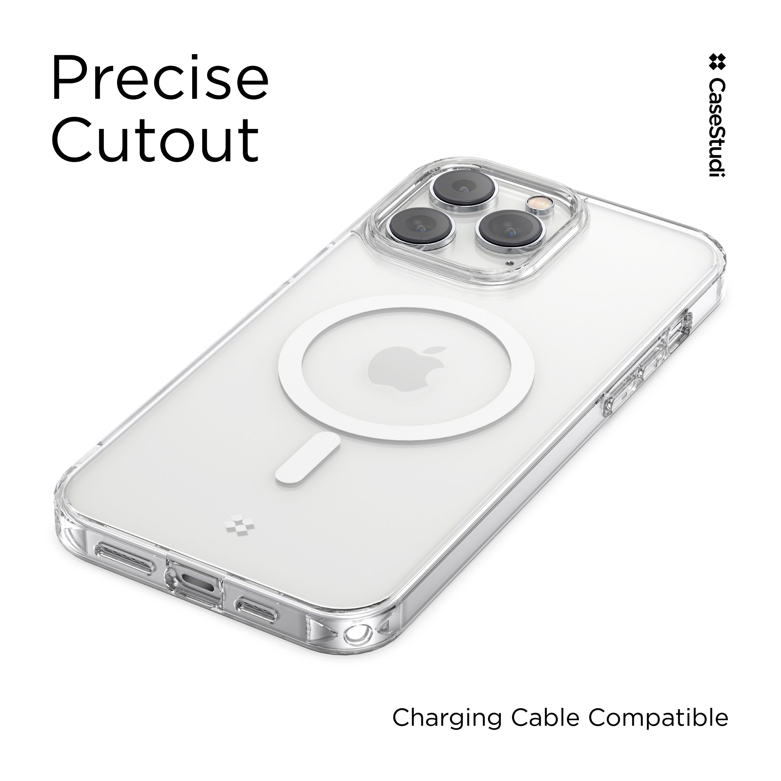iPhone 14 Pro / Pro Max / 14 / 14 Plus Case: Explorer Clear (MagSafe)