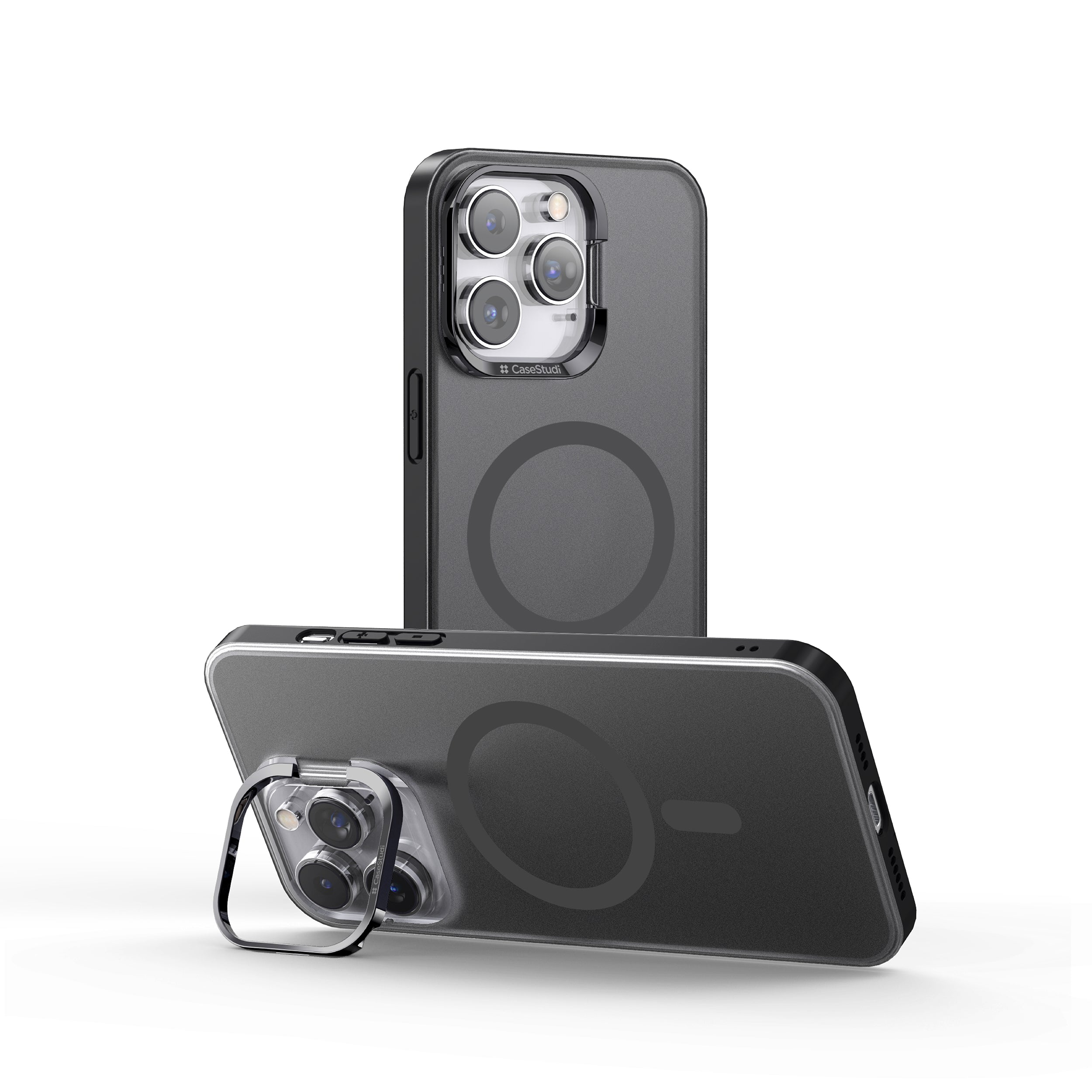 iPhone 14 Pro / Pro Max / 14 / 14 Plus Case: Ring+ Black (MagSafe)