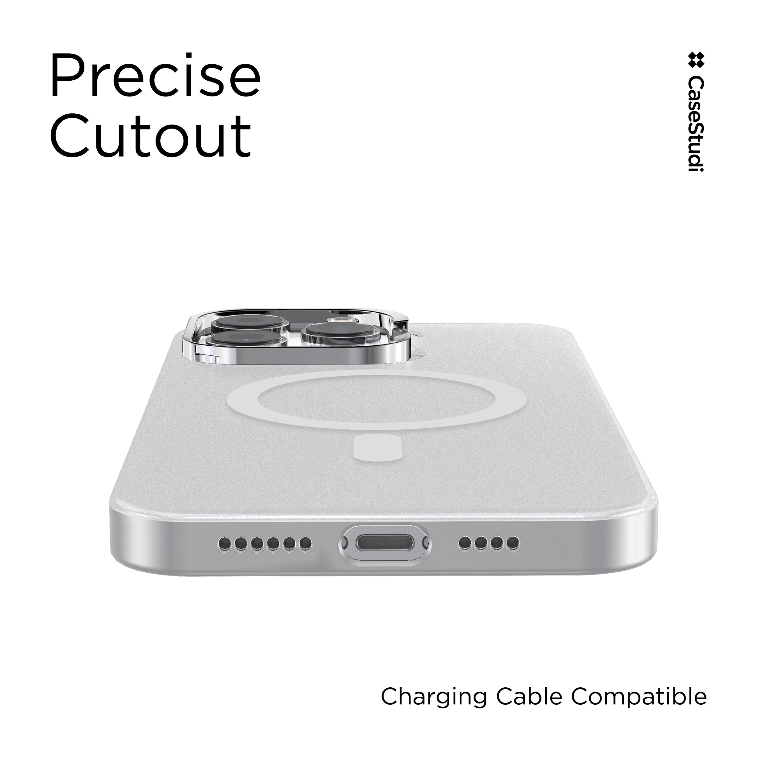 iPhone 14 Pro / Pro Max / 14 / 14 Plus Case: Ring+ Clear (MagSafe)