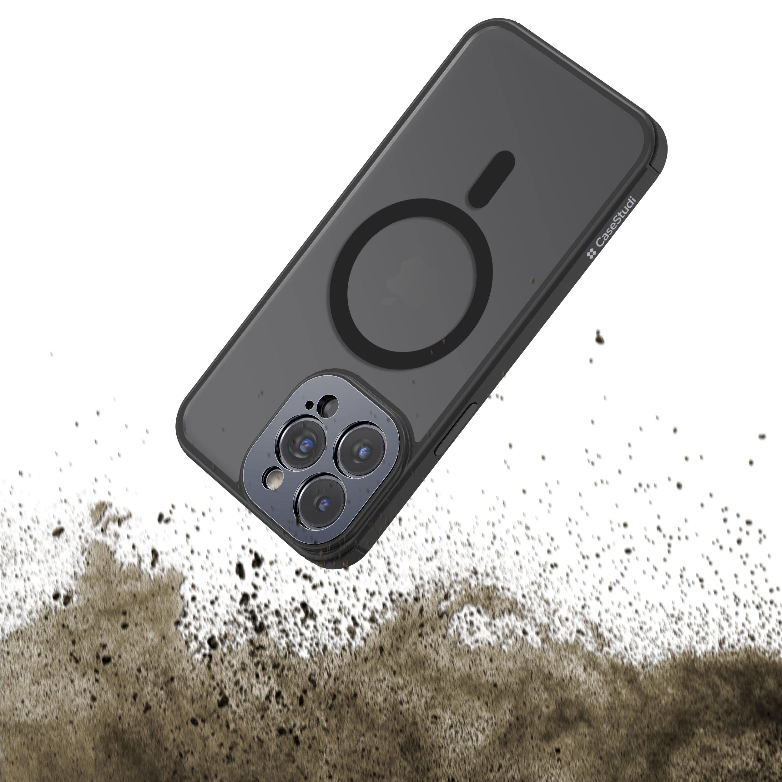 iPhone 14 Pro / Pro Max / 14 / 14 Plus Case: Impact Black (MagSafe)
