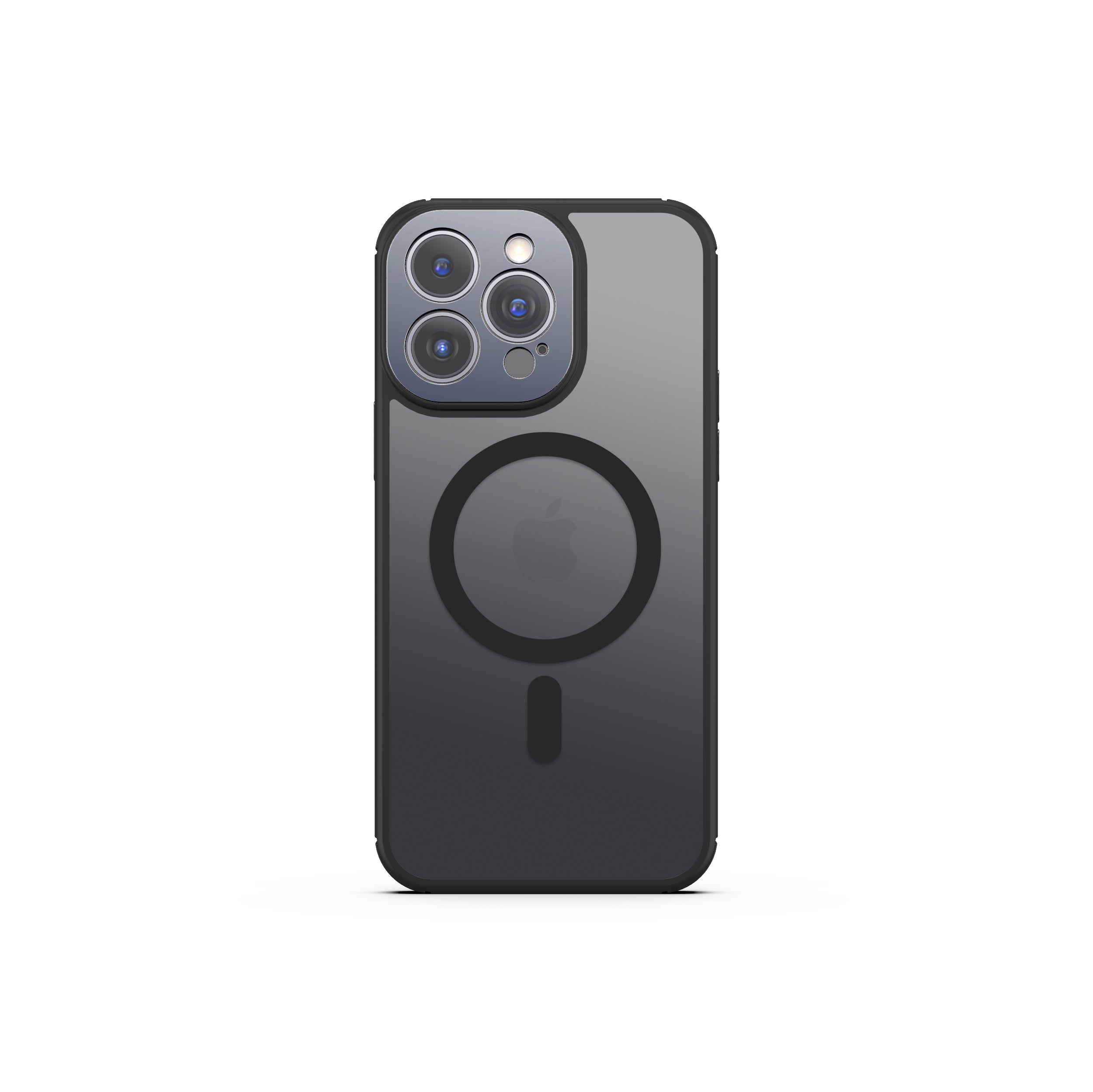 iPhone 14 Pro / Pro Max / 14 / 14 Plus Case: Impact Black (MagSafe)