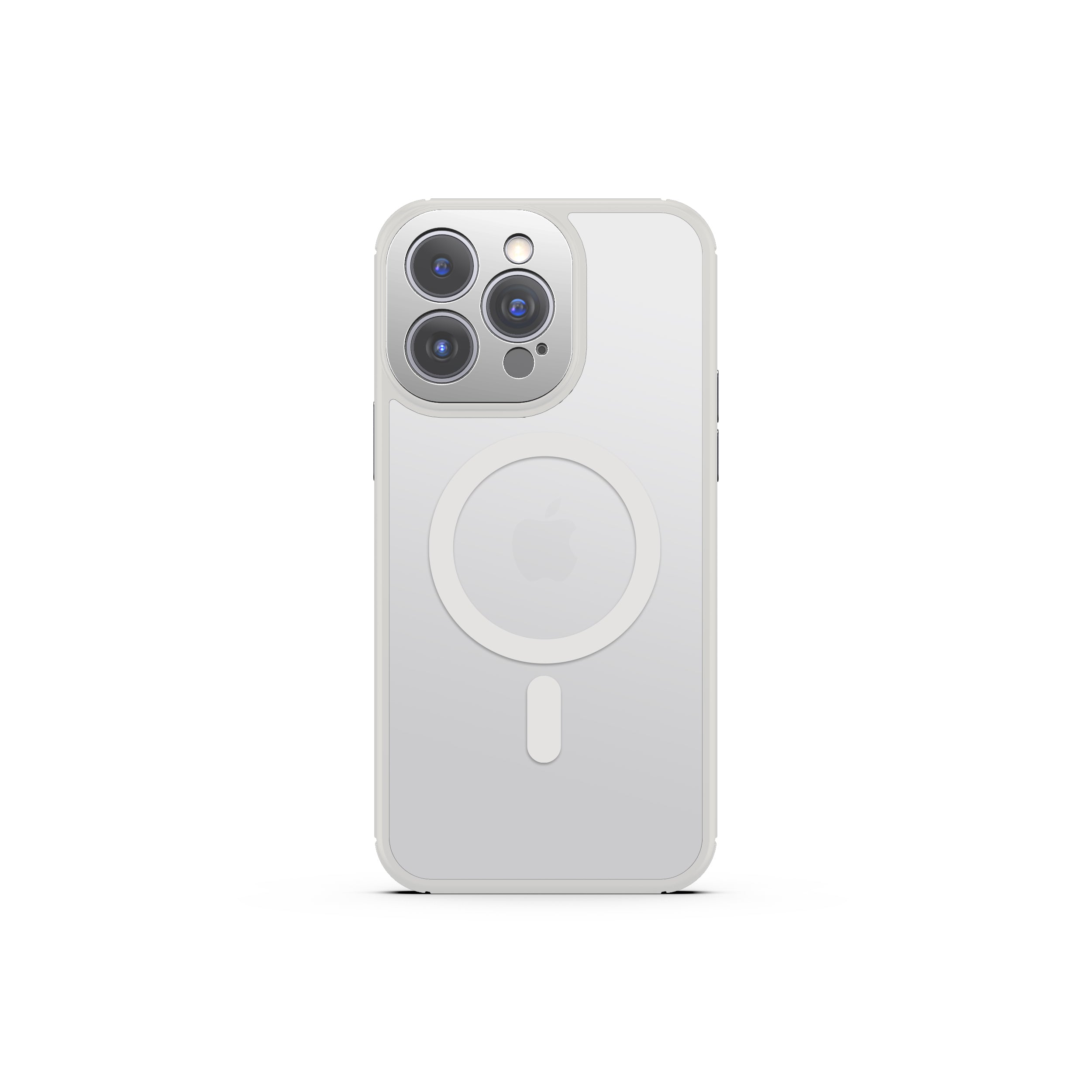 iPhone 14 Pro / Pro Max / 14 / 14 Plus ケース: インパクト ホワイト (MagSafe)