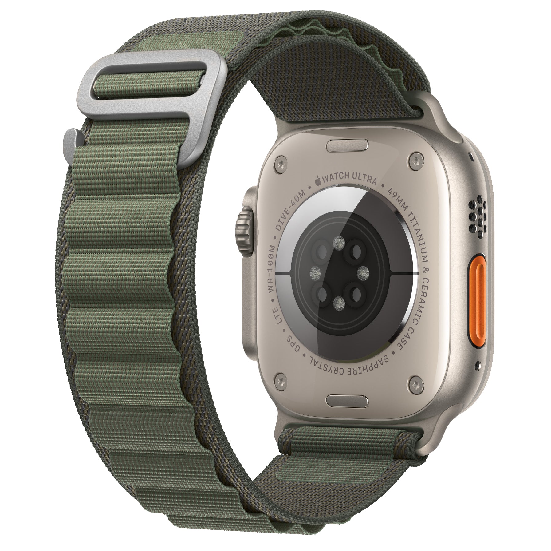 APPLE WATCH SERIES ULTRA/8/7/6/5/4/3/SE ROVER BAND: GREEN