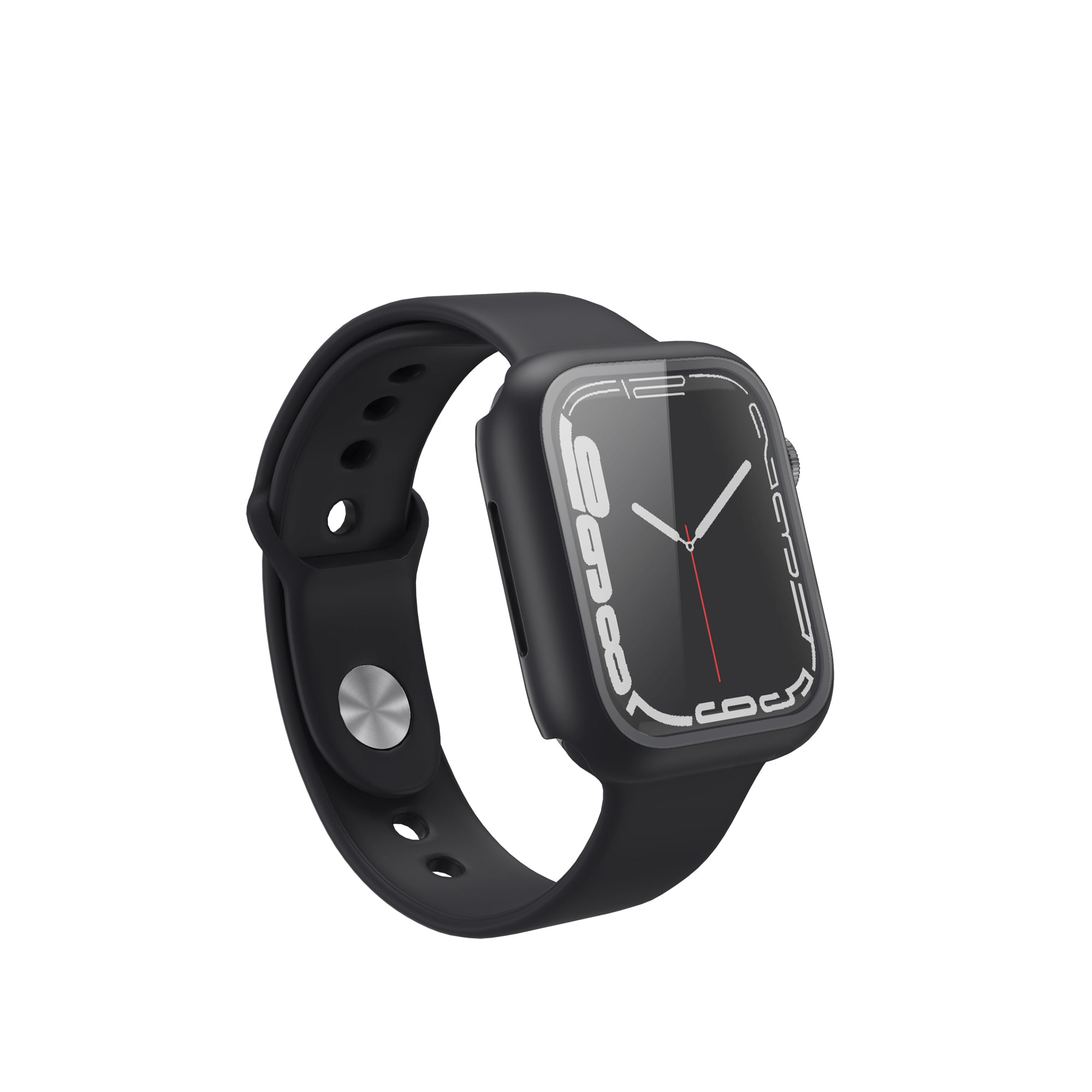 APPLE WATCH SERIES 7 IMPACT CASE: BLACK