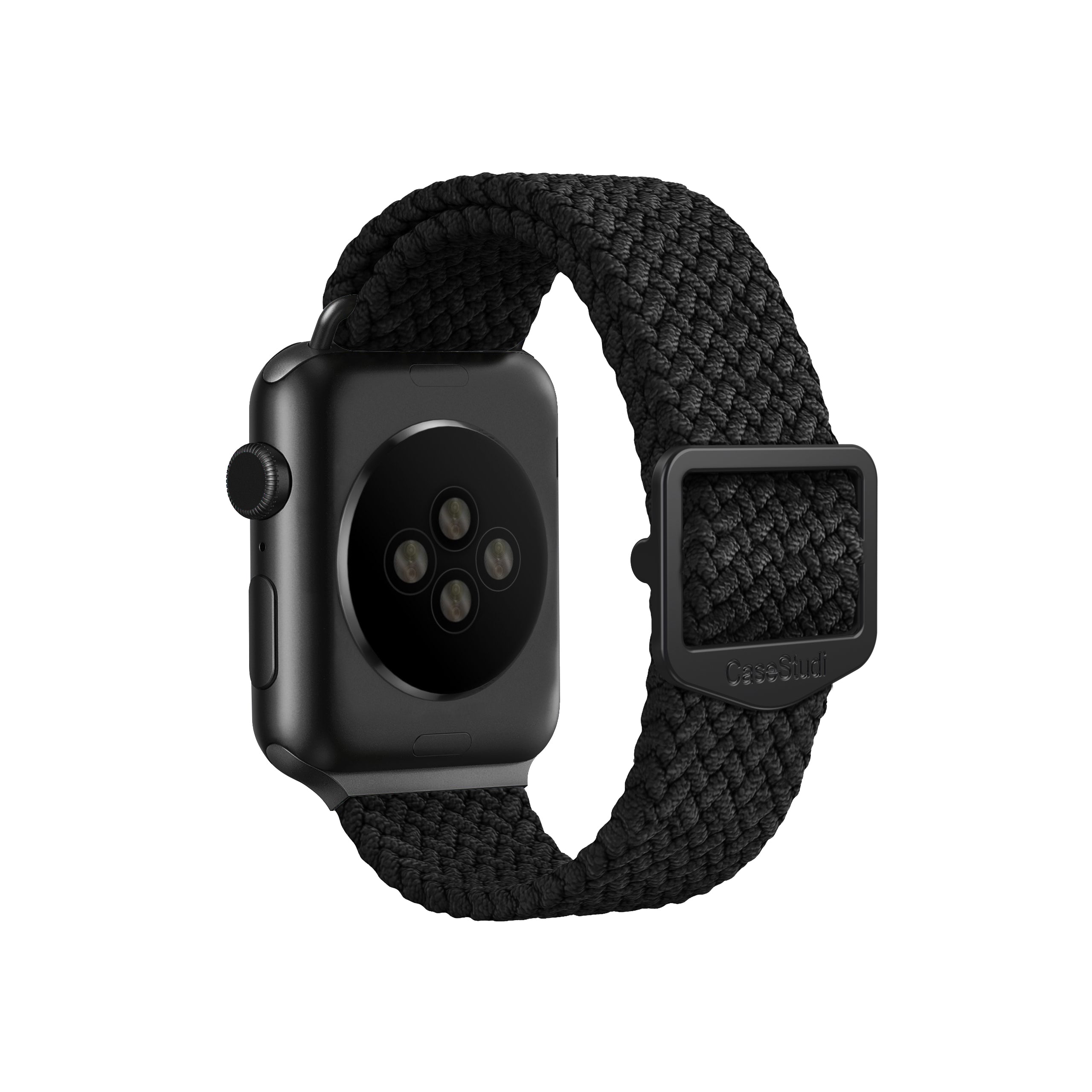APPLE WATCH SERIES 7/6/5/4/SE BALLISTIC BAND: BLACK