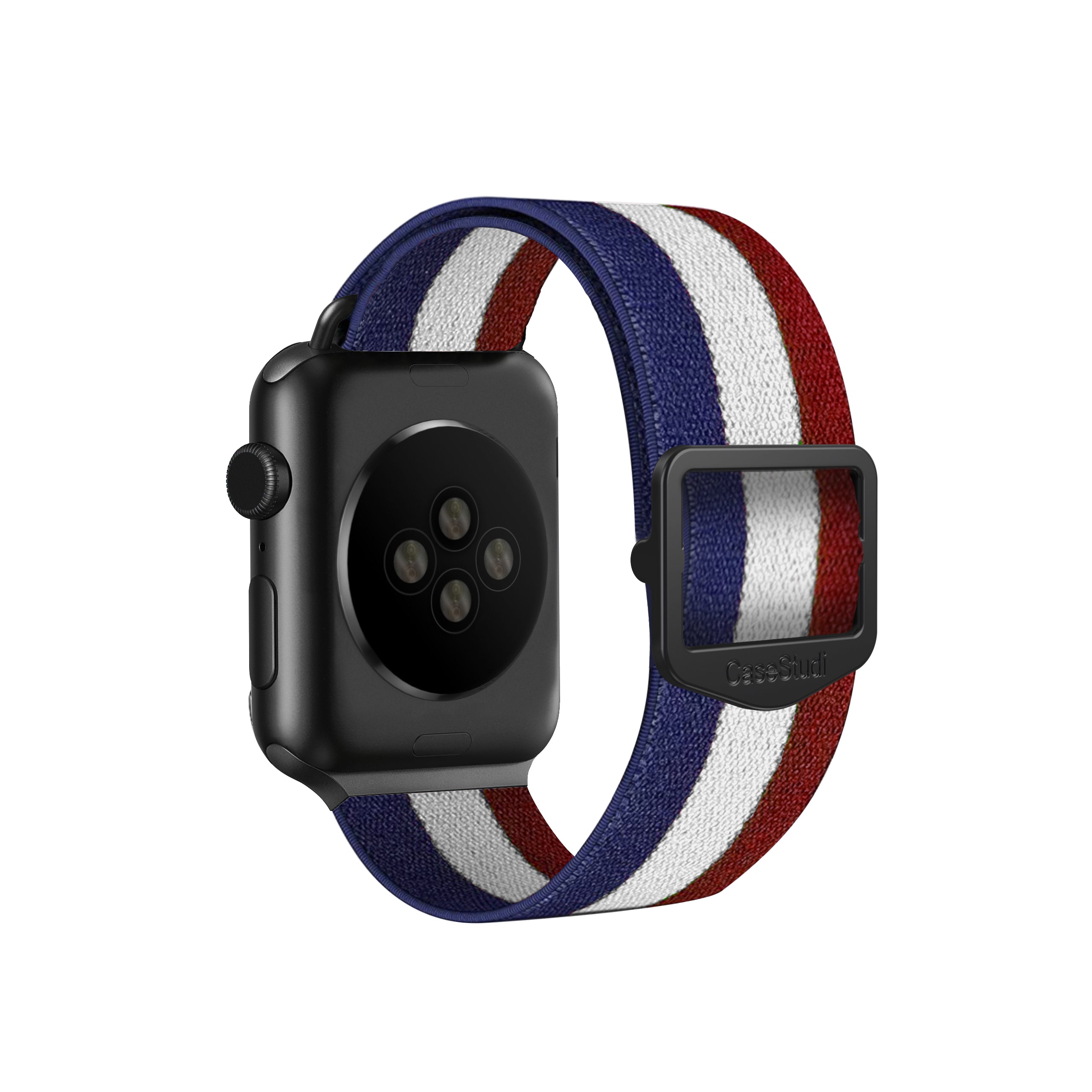 APPLE WATCH シリーズ 7/6/5/4/SE バリスティックバンド: トリコロール