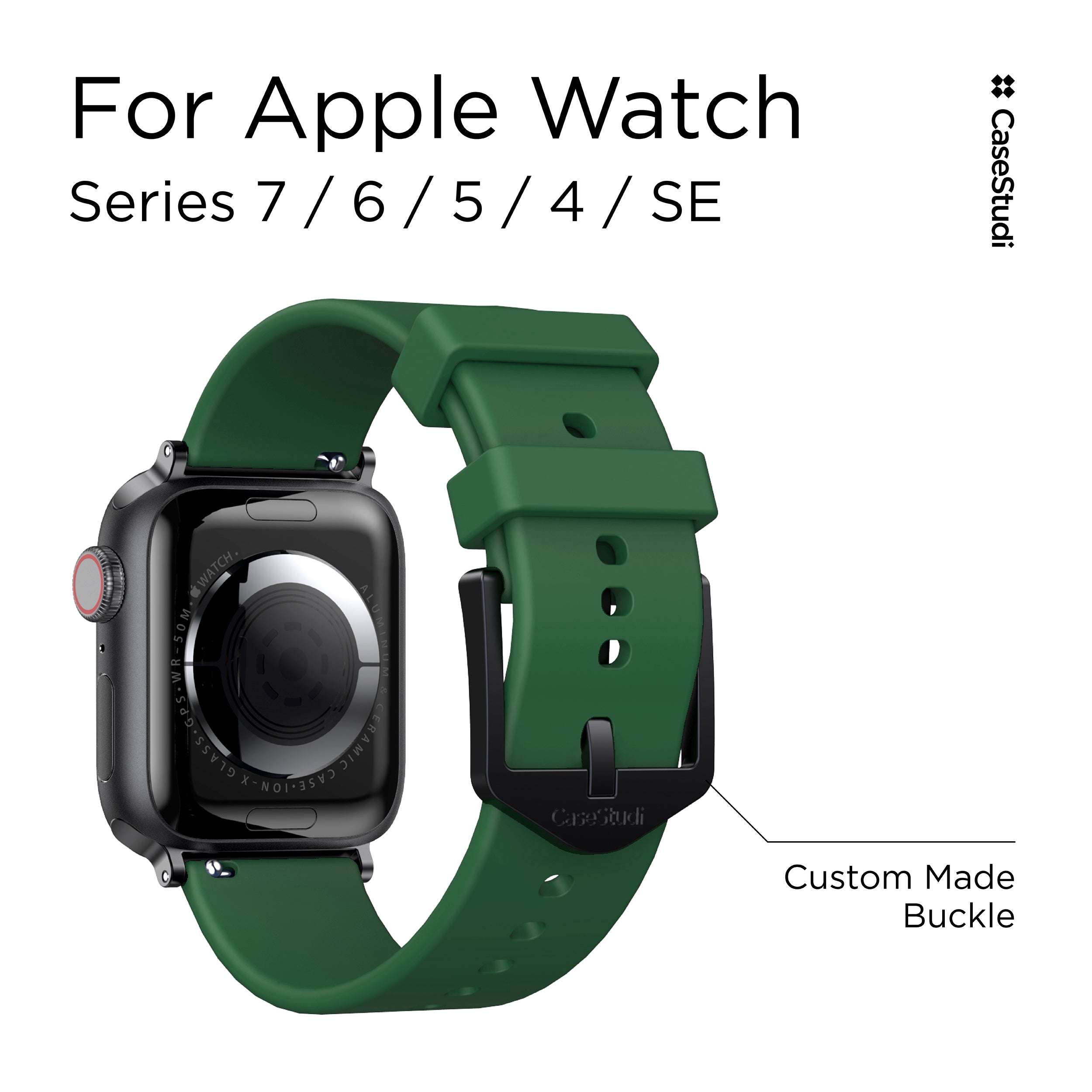 APPLE WATCH SERIES 7/6/5/4/3/SE ULS BAND: GREEN