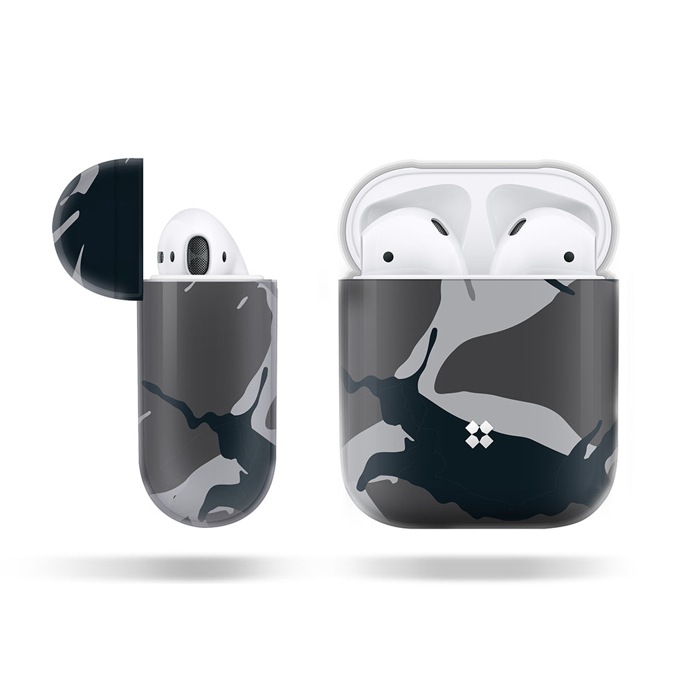 AIRPODS PRISMART CASE: CAMO BLACK