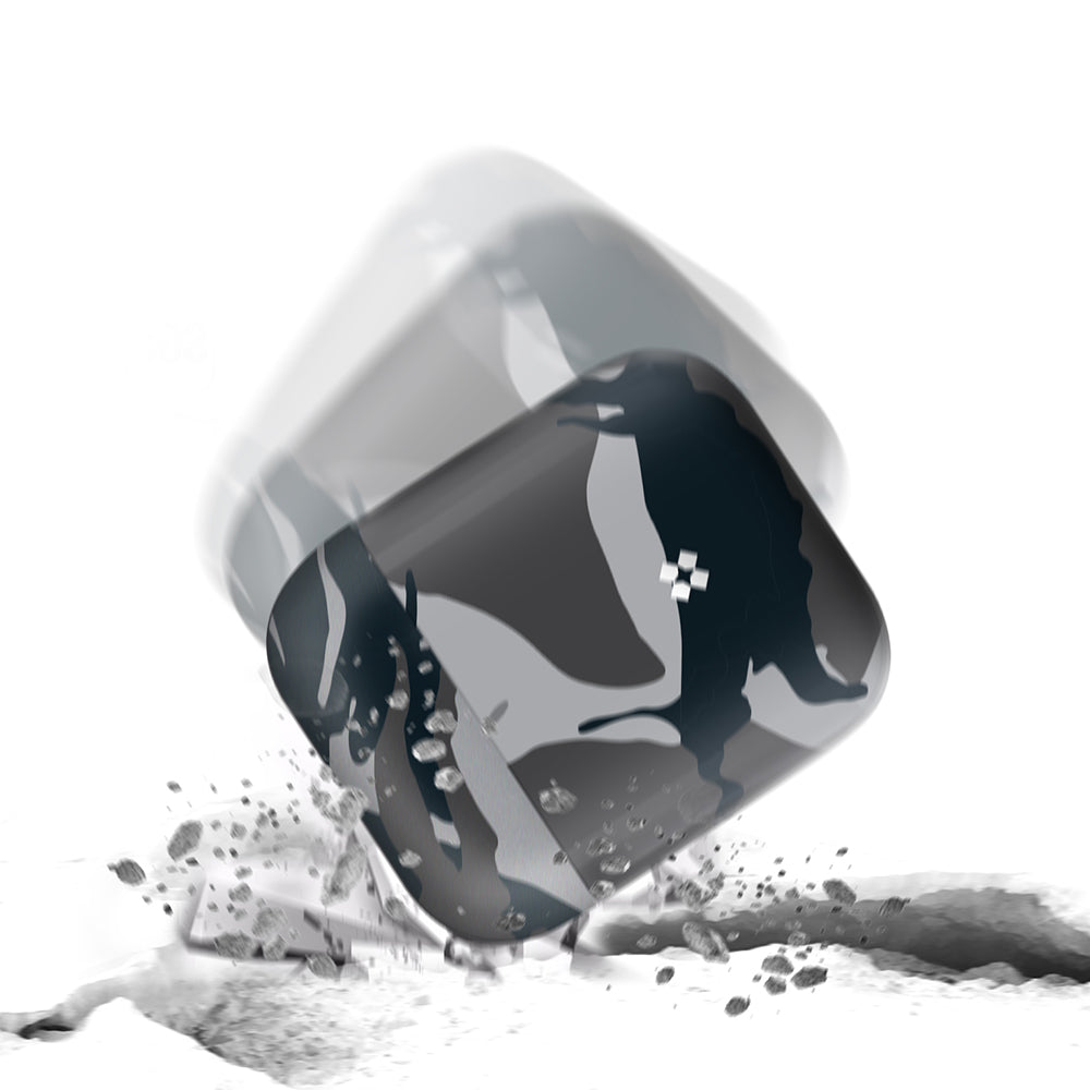 AIRPODS PRISMART CASE: CAMO BLACK