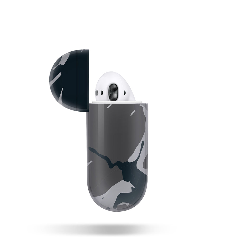 AIRPODS PRISMART CASE: CAMO BLACK