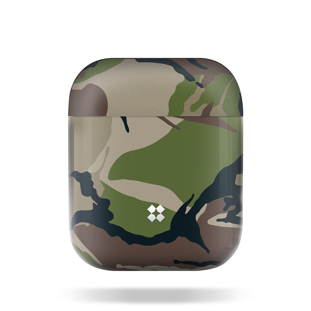 AIRPODS PRISMART CASE: CAMO WOOD