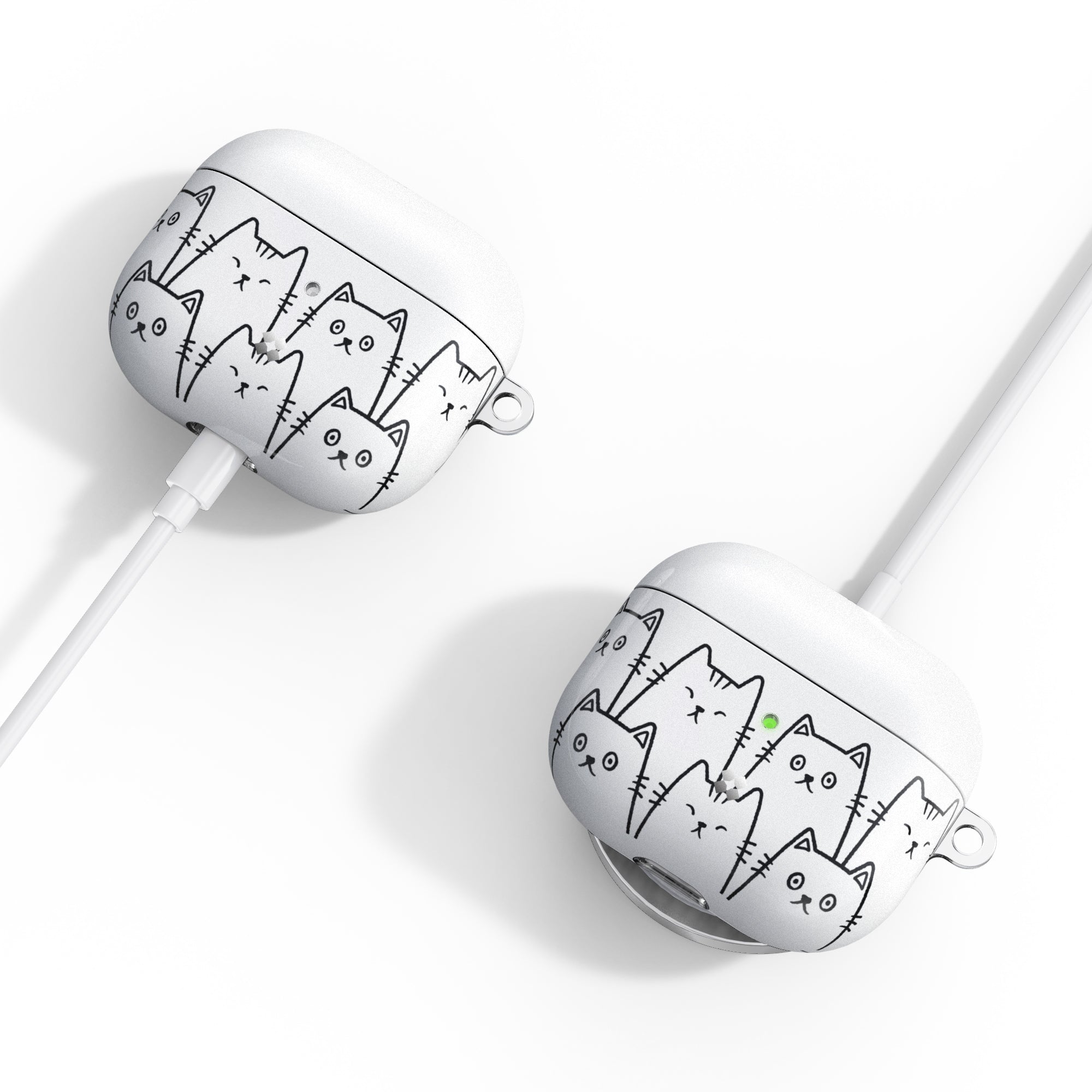 AIRPODS 3rd Generation CASE: CAST WHITE CAT