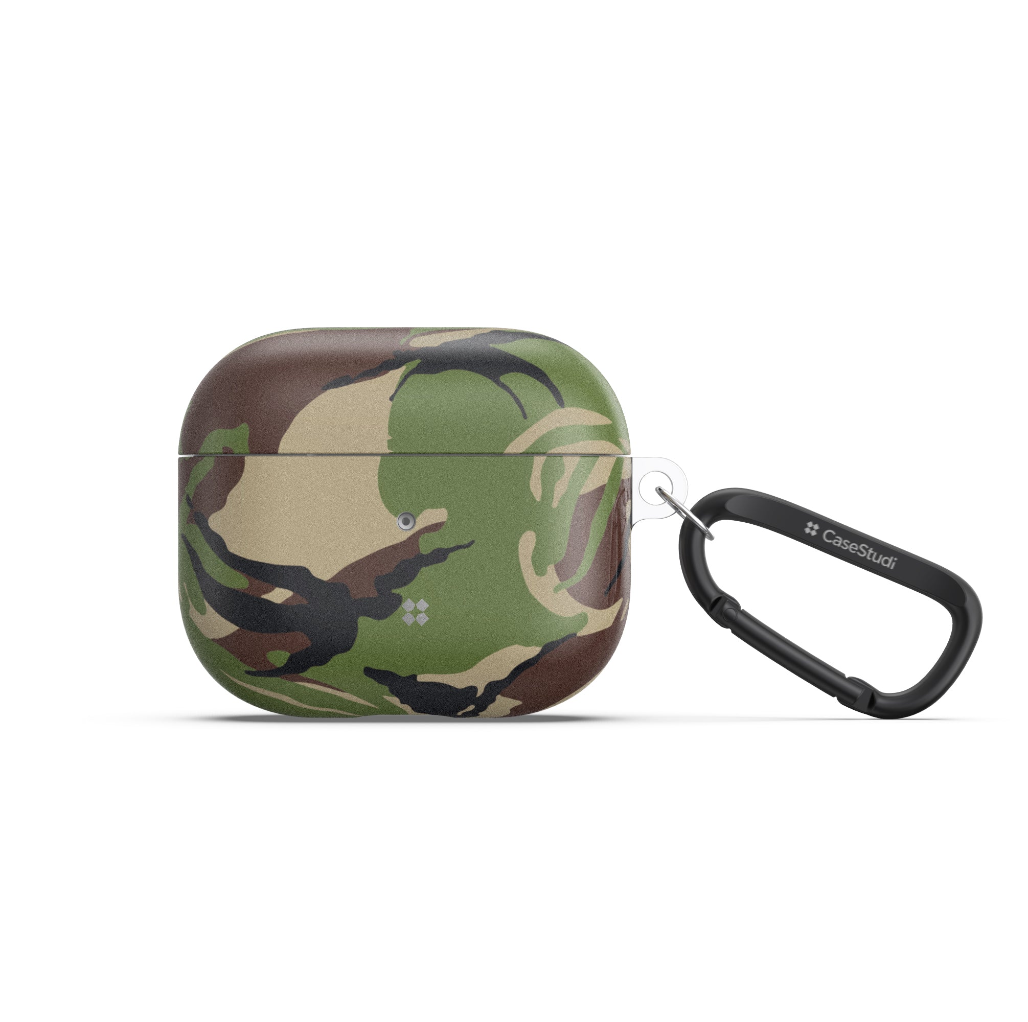 Prismart(S) is made for AirPods 3rd Generation. It is made of TPU and pattern is laminated with IMD technology. Therefore, the pattern is long lasting and very beautiful. A detachable carabiner is included in the packaging. You can hang it on the backpack or belt so that it won't be lost.