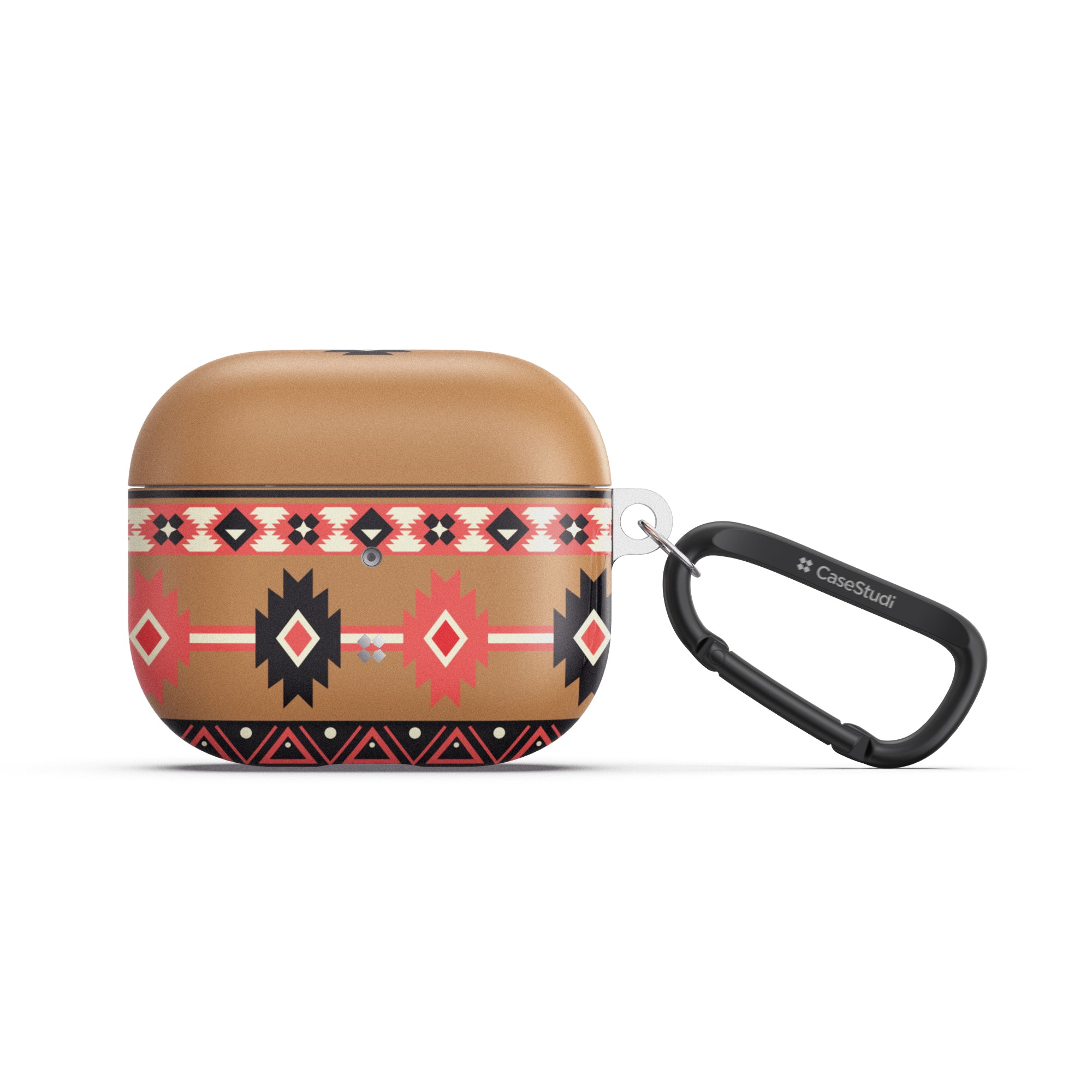 Prismart(S) is made for AirPods 3rd Generation. It is made of TPU and pattern is laminated with IMD technology. Therefore, the pattern is long lasting and very beautiful. A detachable carabiner is included in the packaging. You can hang it on the backpack or belt so that it won't be lost.