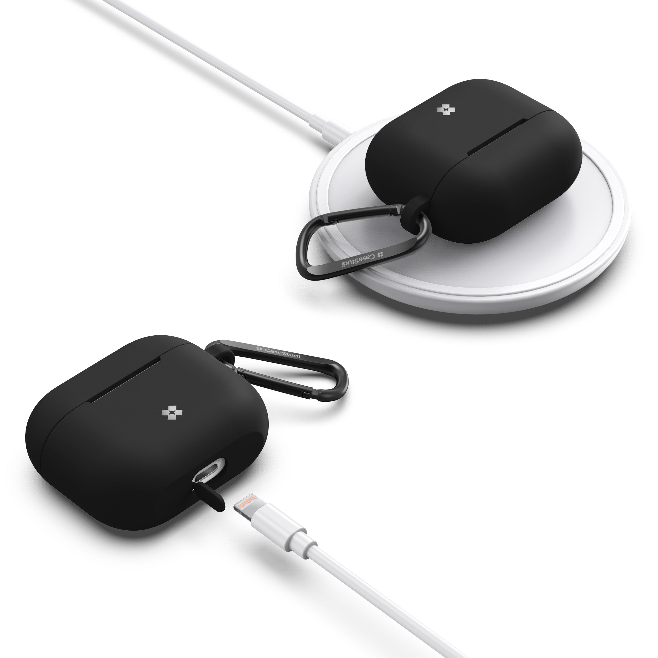 AIRPODS 3rd Generation CASE: ULS(R) BLACK