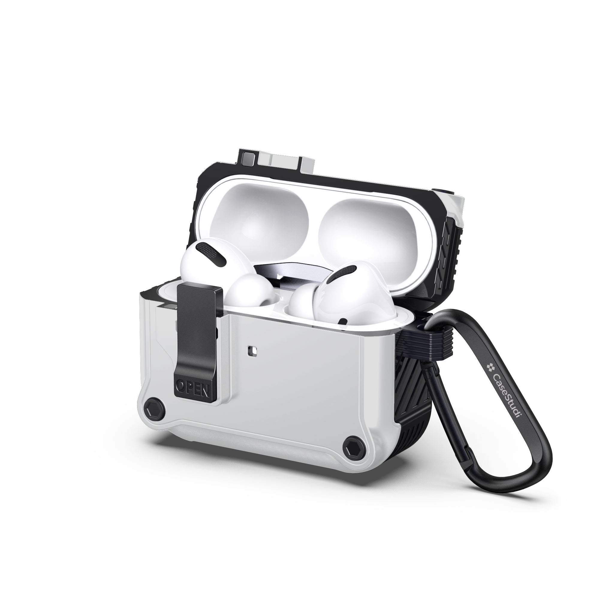 AIRPODS PRO 2 ケース: インパクト ホワイト ケース