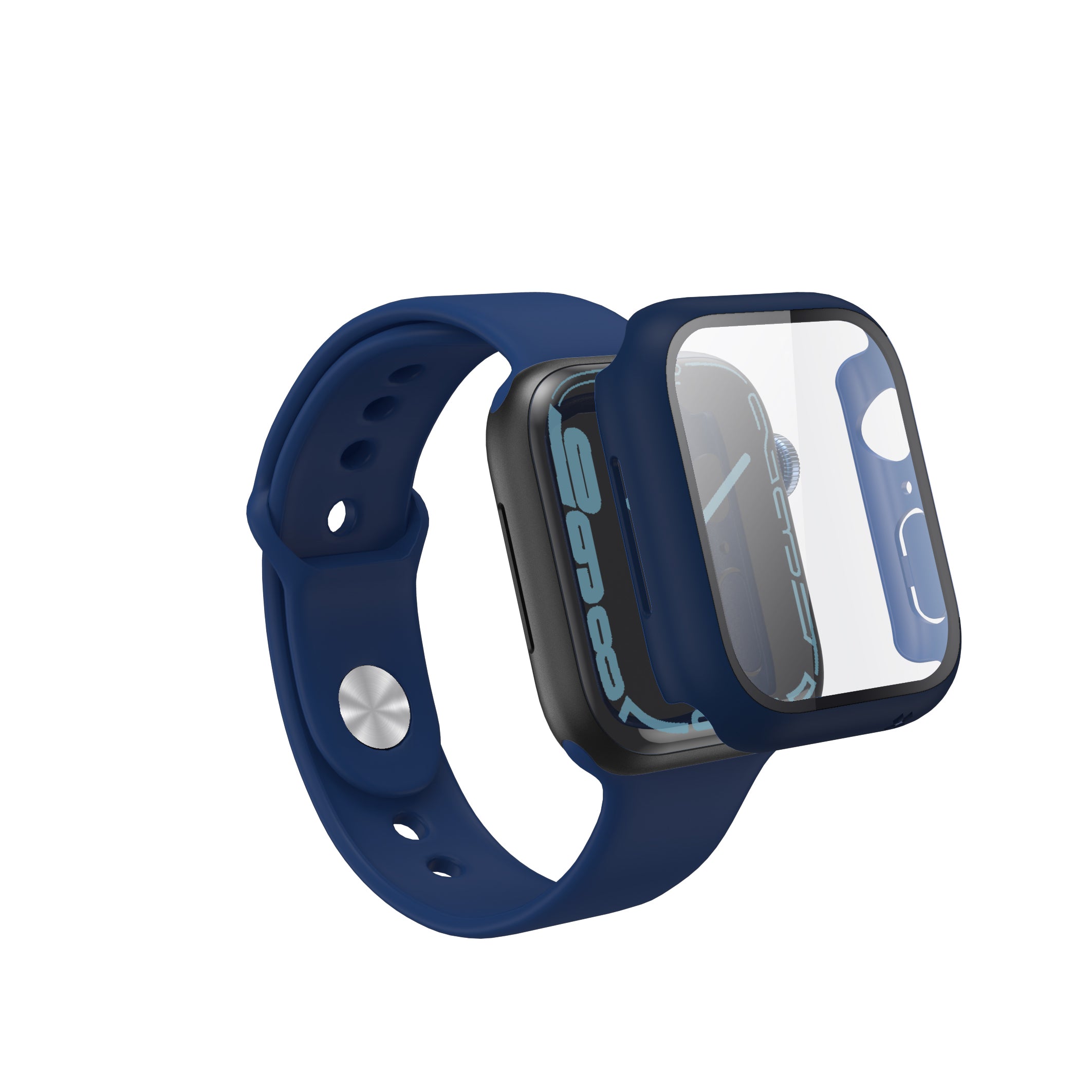 APPLE WATCH SERIES 7 IMPACT CASE: NAVY