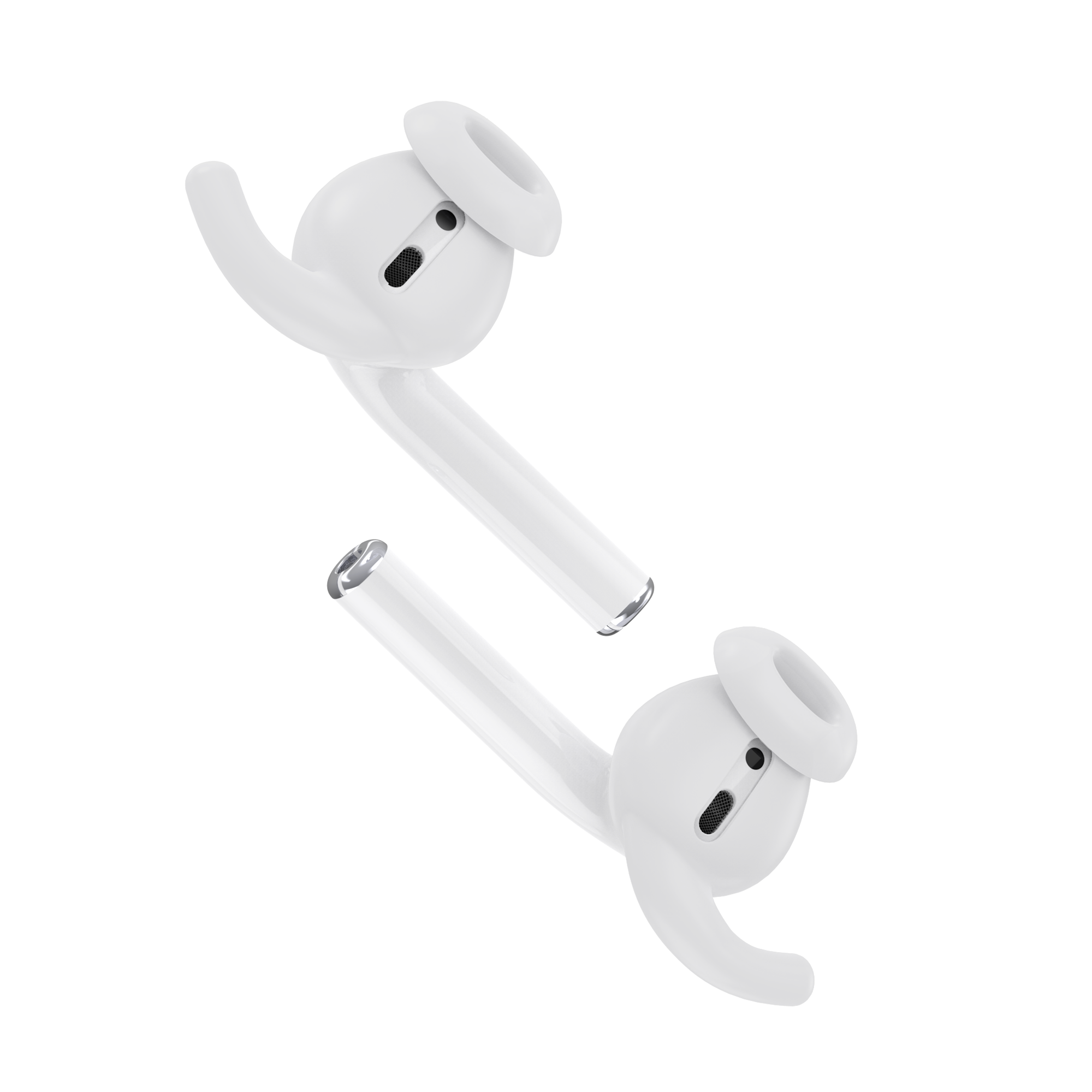 AIRPODS セキュアフィットカバー: ソフトシェルインイヤー