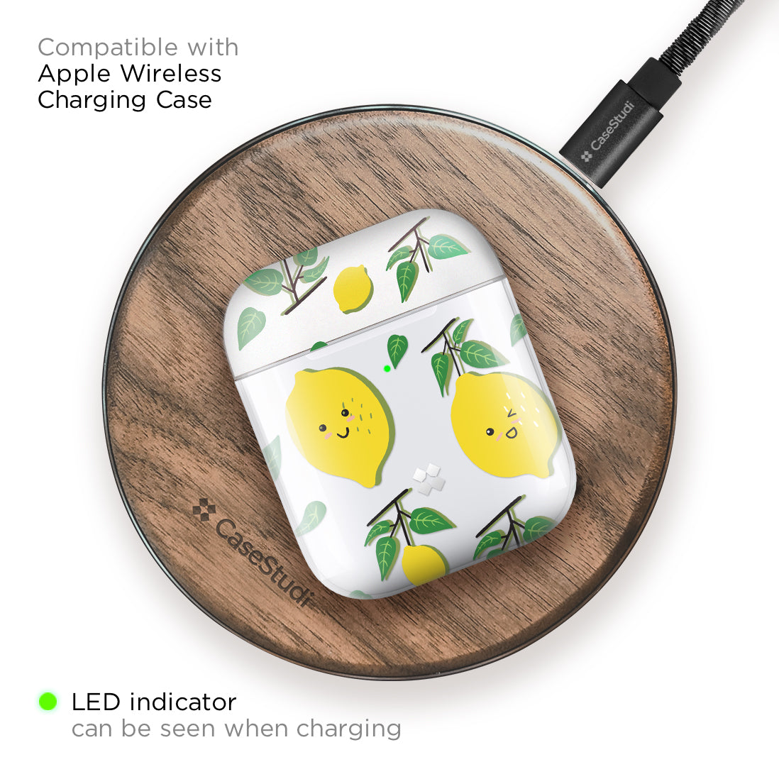 AIRPODS PRISMART CASE: LEMON