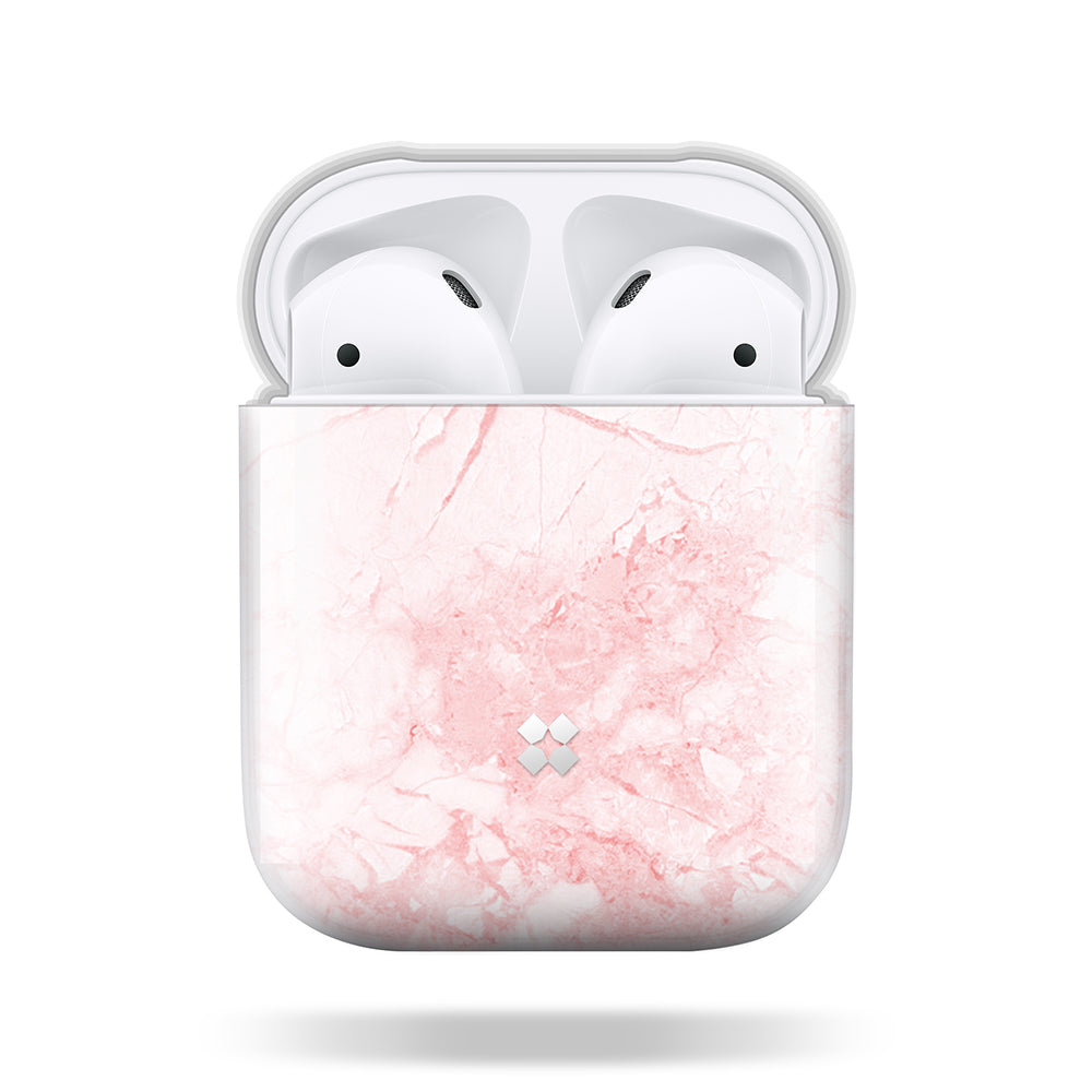 AIRPODS プリスマートケース: マーブルピンク