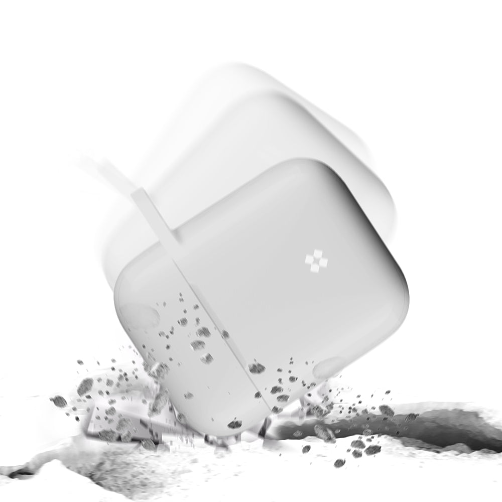 AIRPODS ULTRA SLIM CASE: OFF WHITE