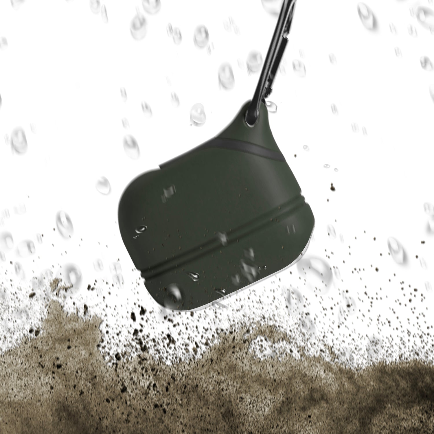 CASESTUDI WATERPROOF CASE (GREEN) FOR AIRPODS PRO 3